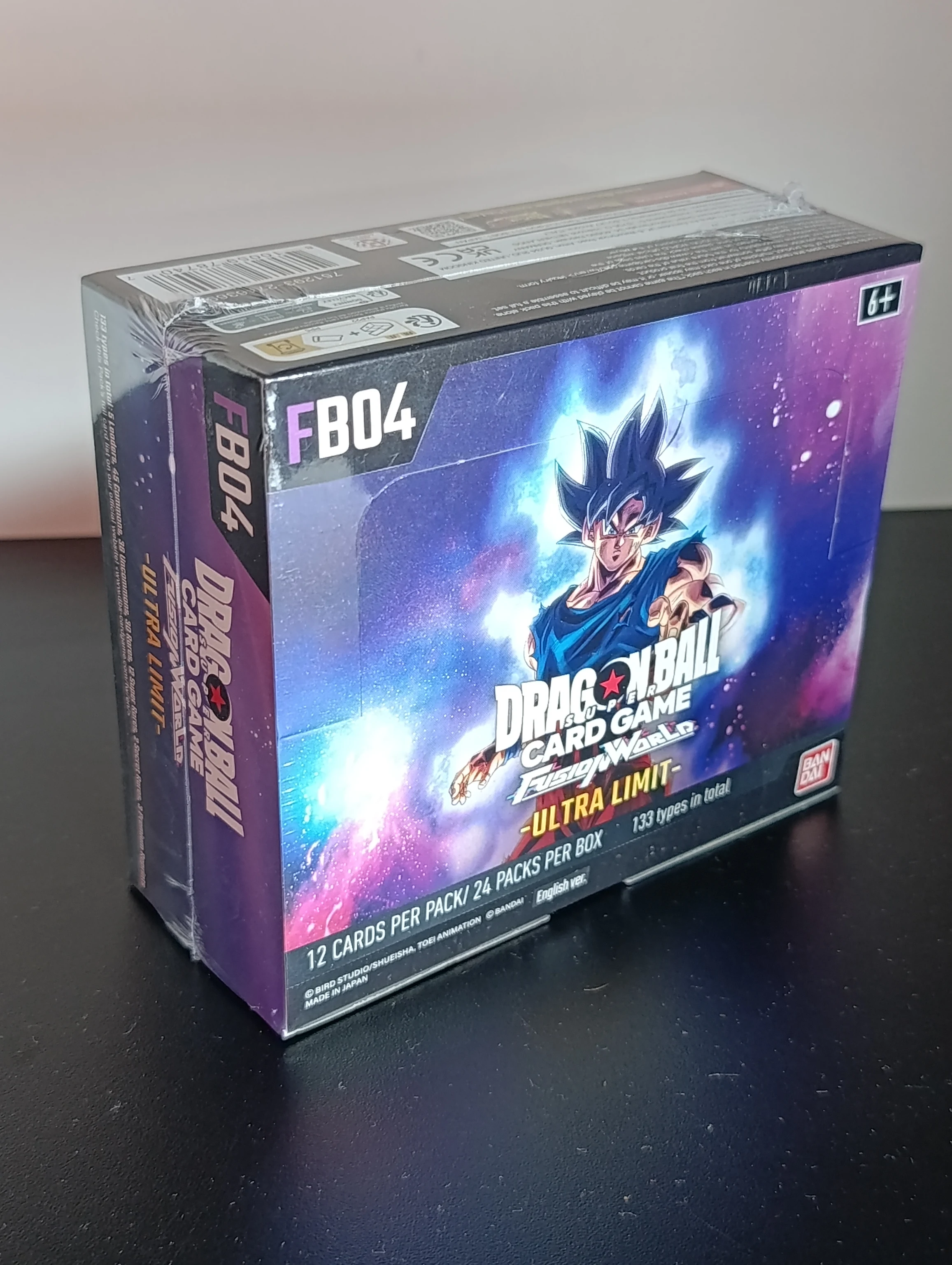 Dragonball Fusion World FB04 Ultra Limit Sealed booster box image 2