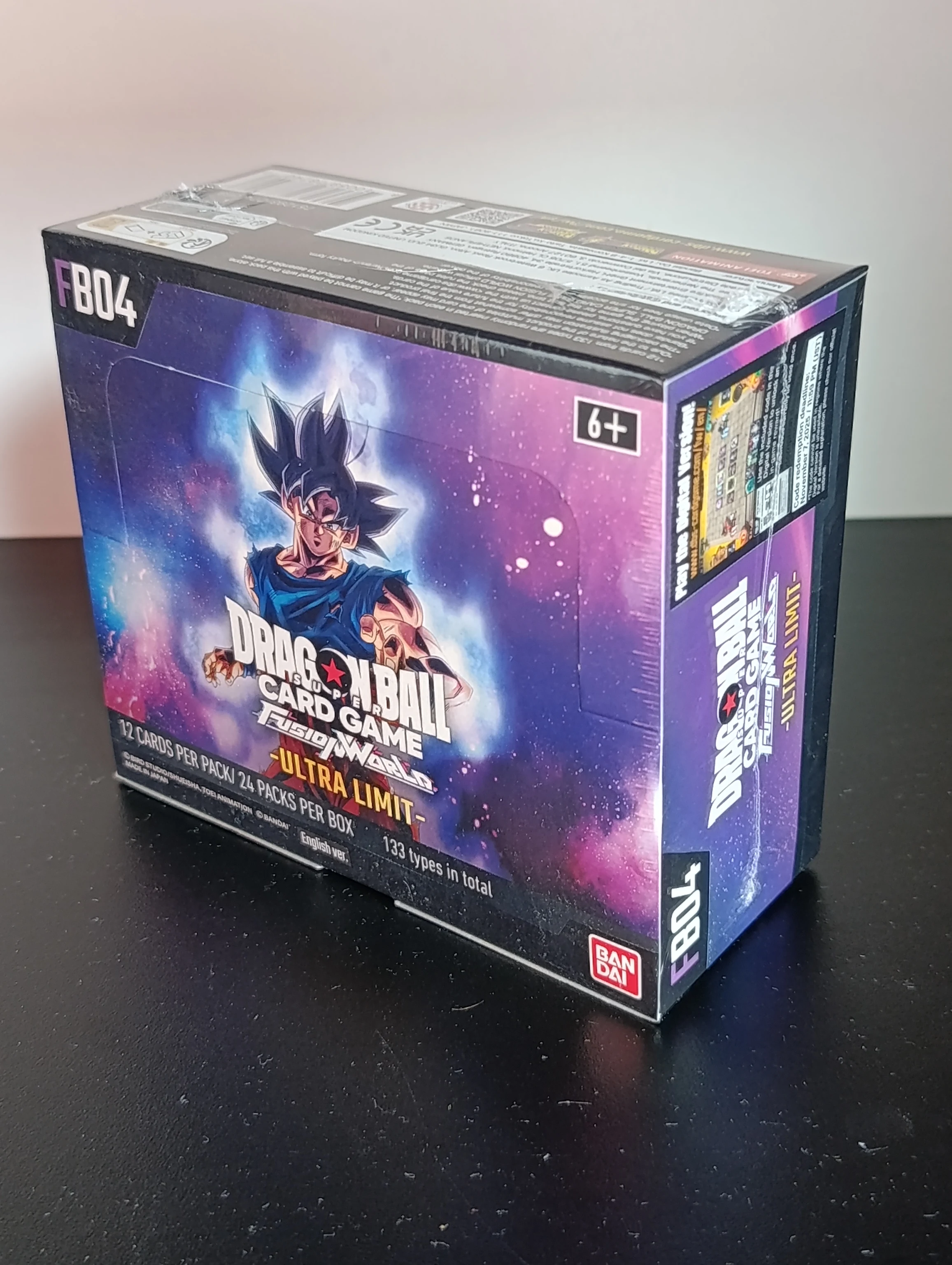 Dragonball Fusion World FB04 Ultra Limit Sealed booster box image 3