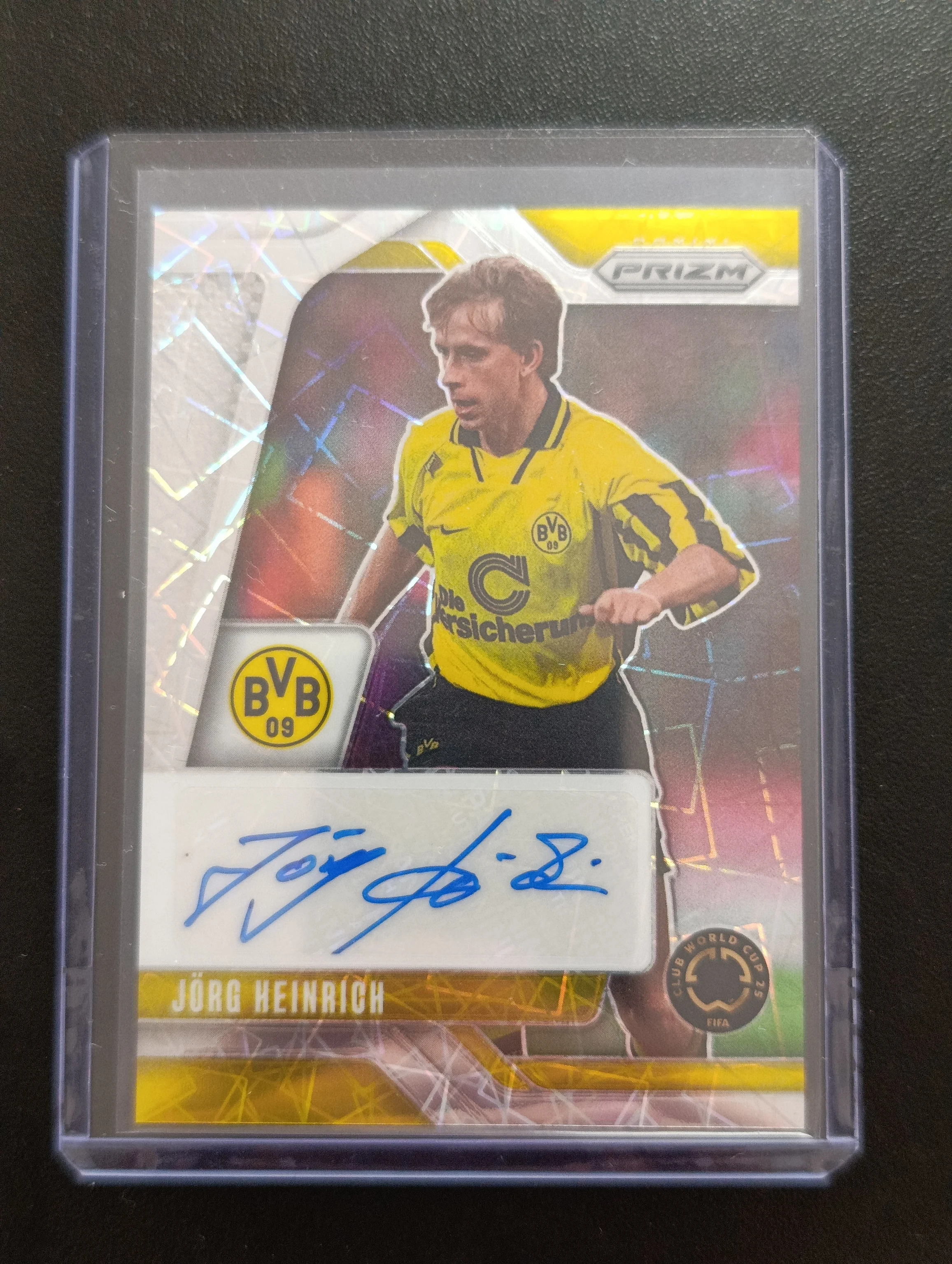 Panini Prizm jorg Heinrich autograph card image 1