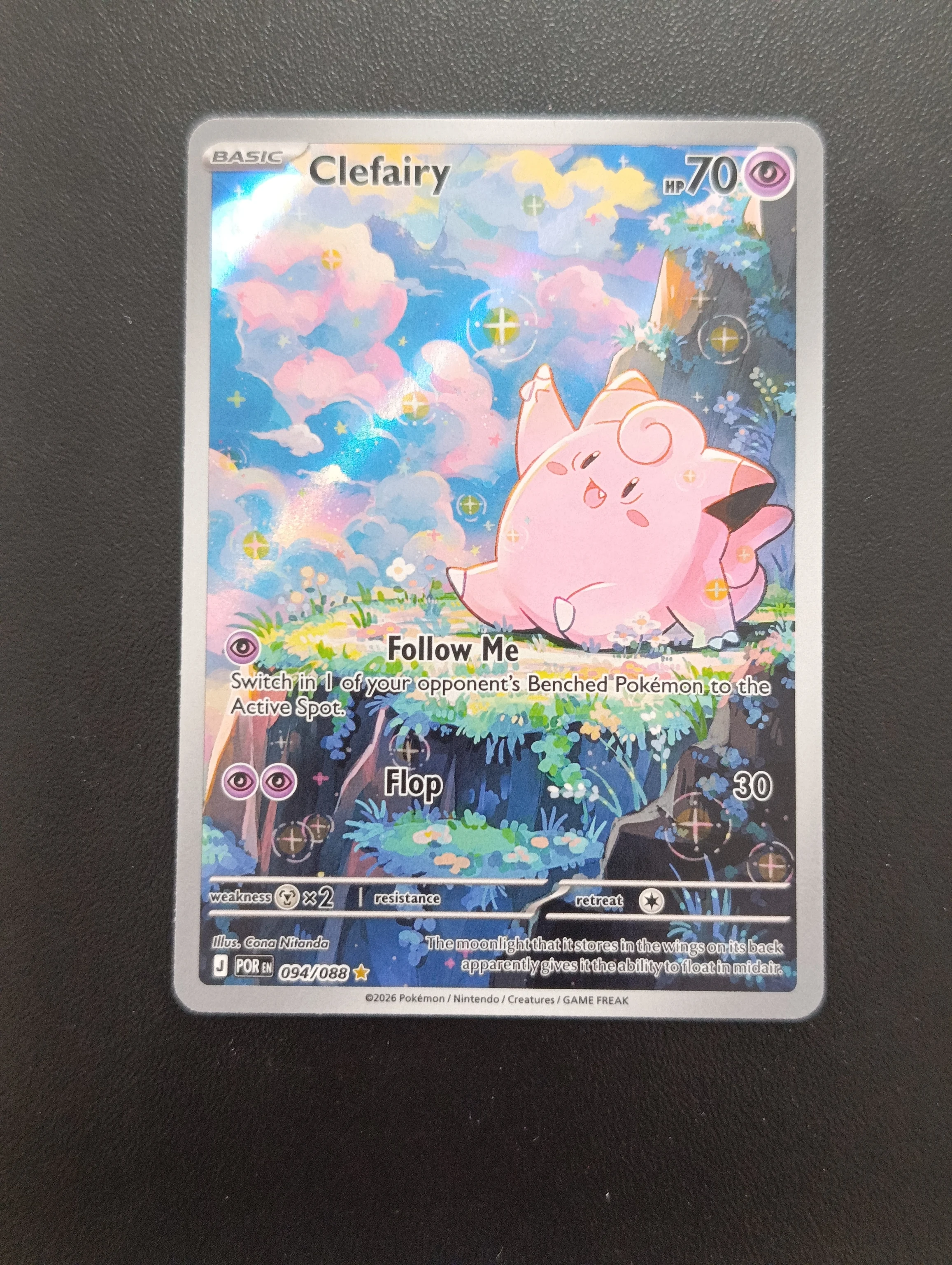 POR Clefairy NM condition image 1