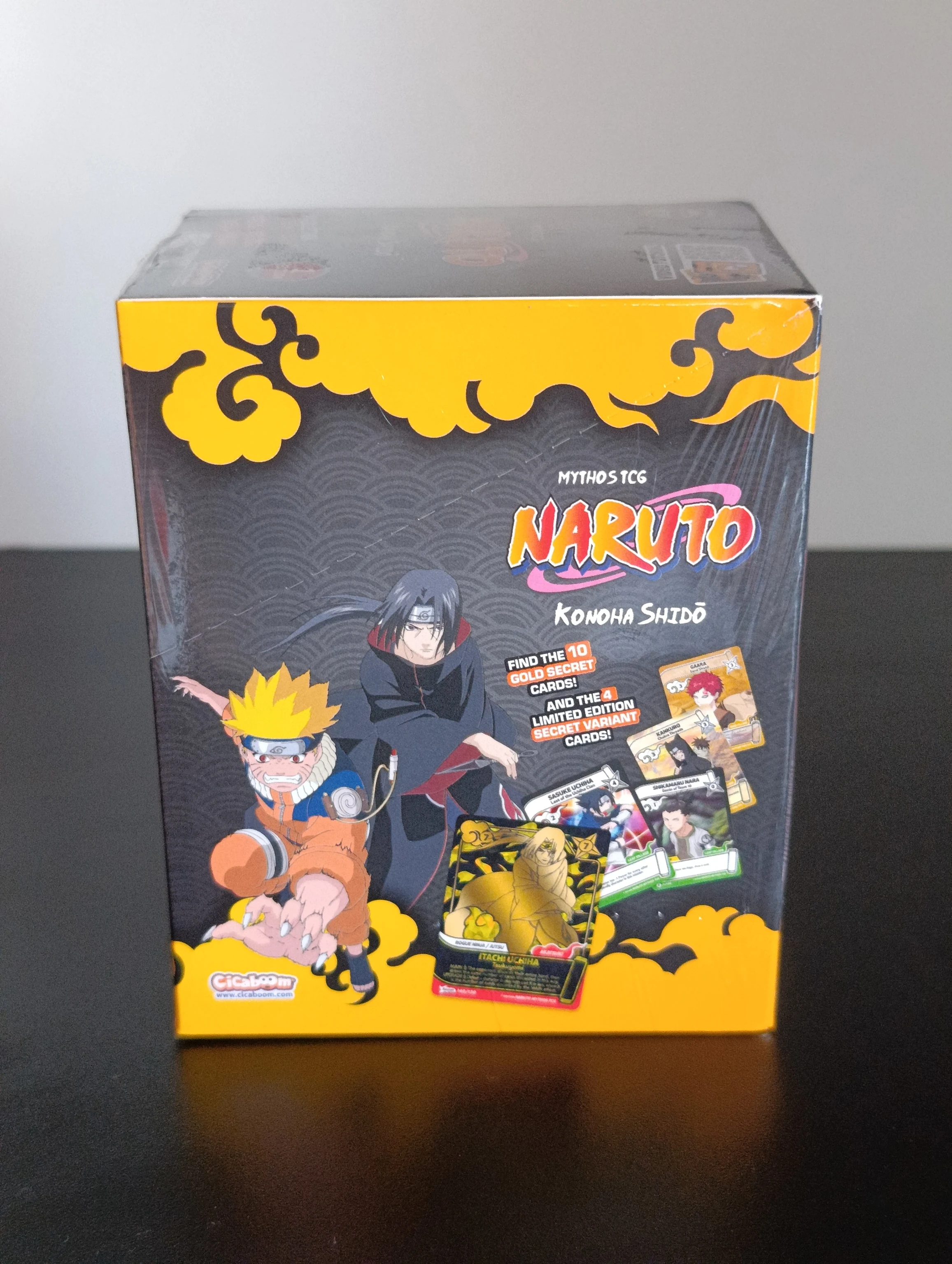 Naruto Mythos TCG booster Box 1st edition Sealed image 1
