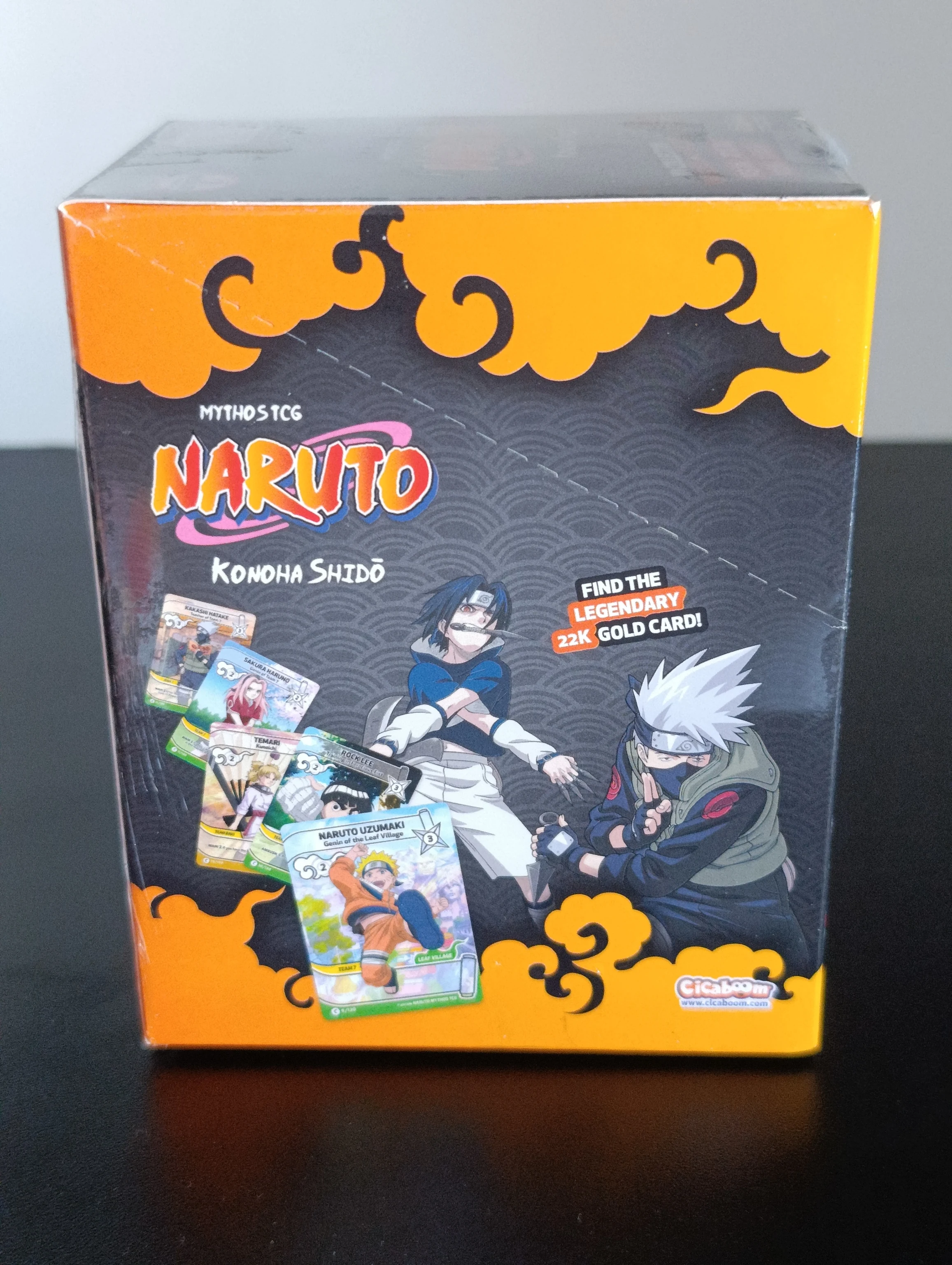 Naruto Mythos TCG booster Box 1st edition Sealed image 4
