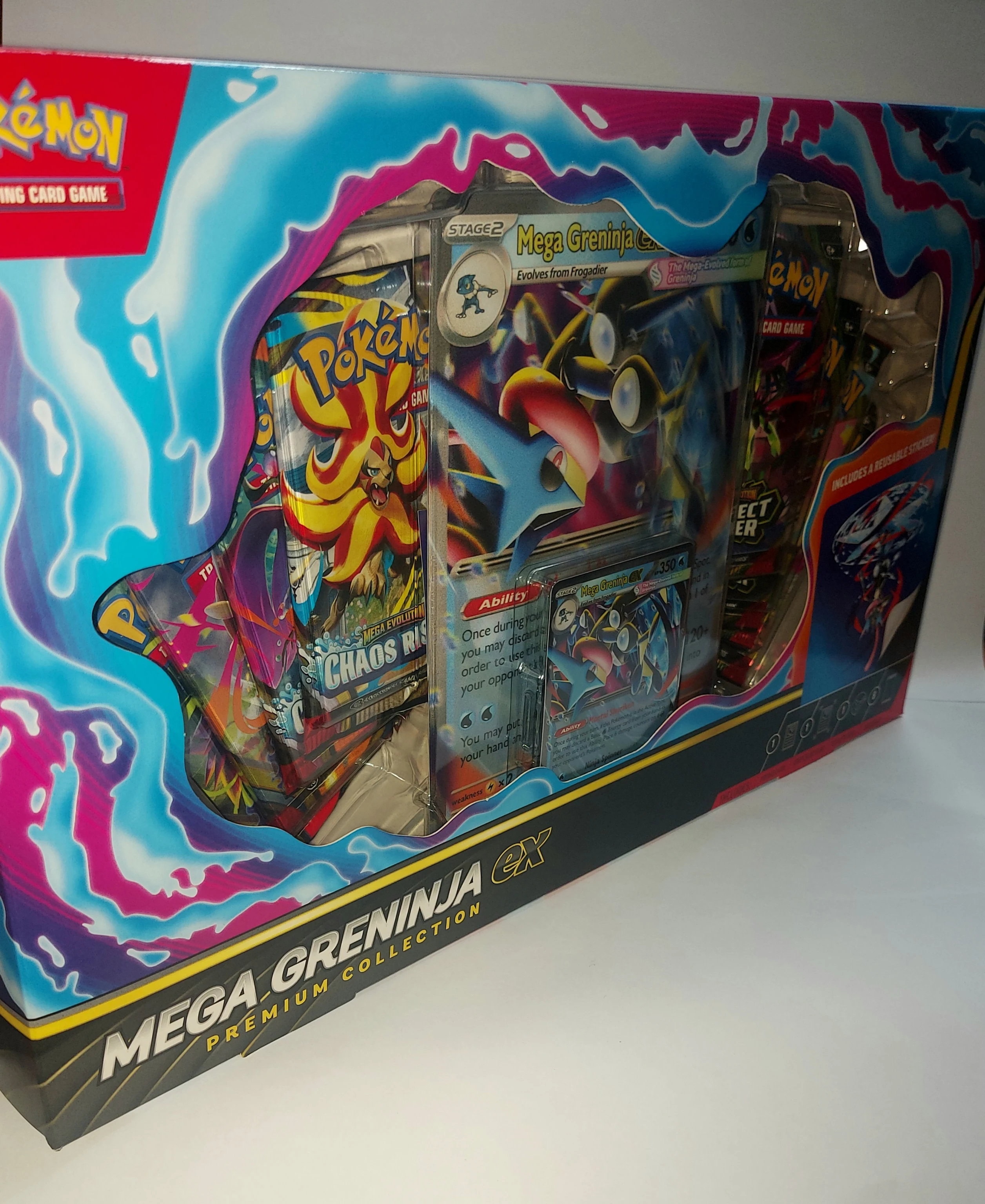 Mega Greninja ex premium collection box image 1
