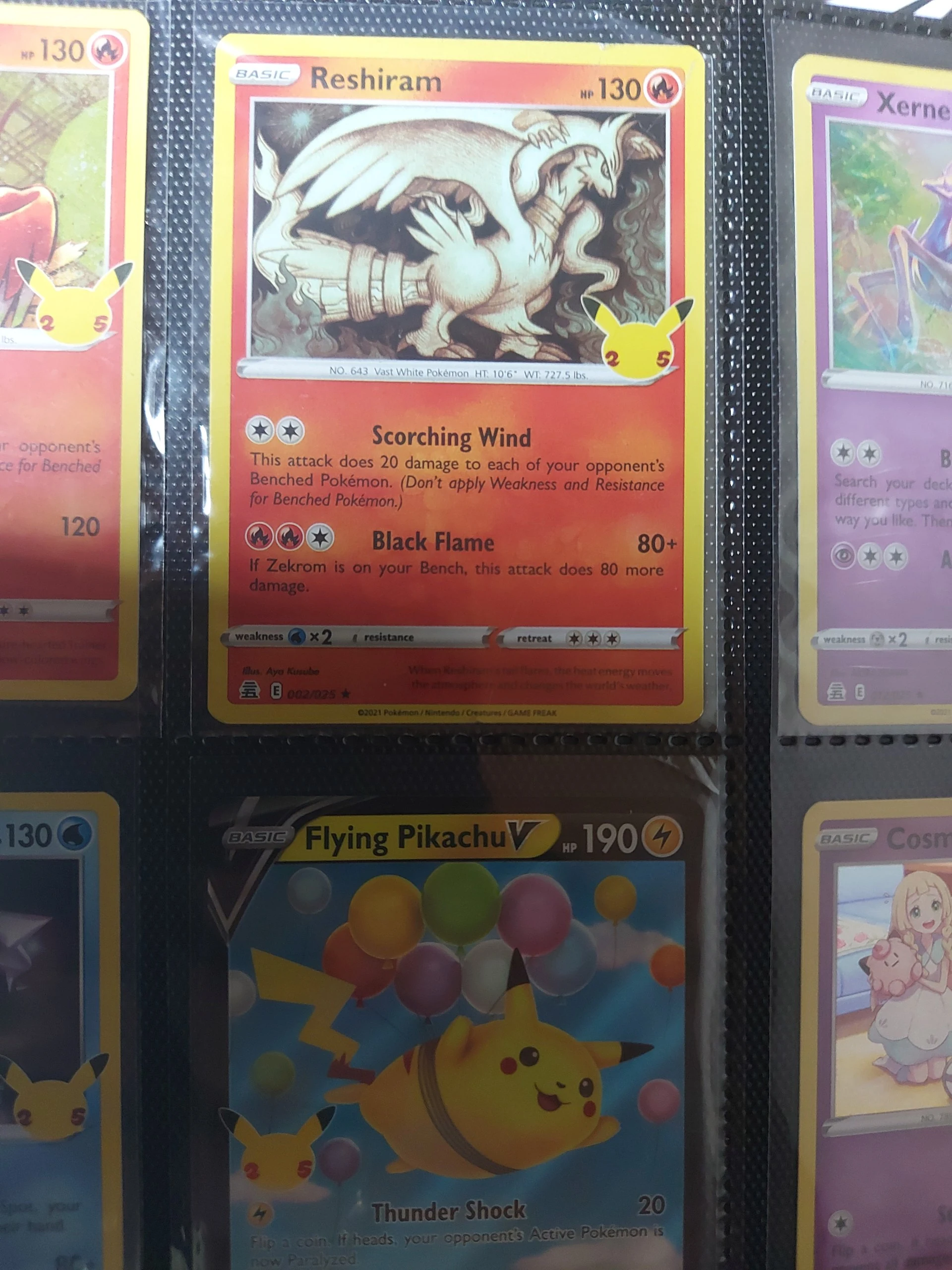 Pikachu V: 25th anniversary lot + bulk image 5