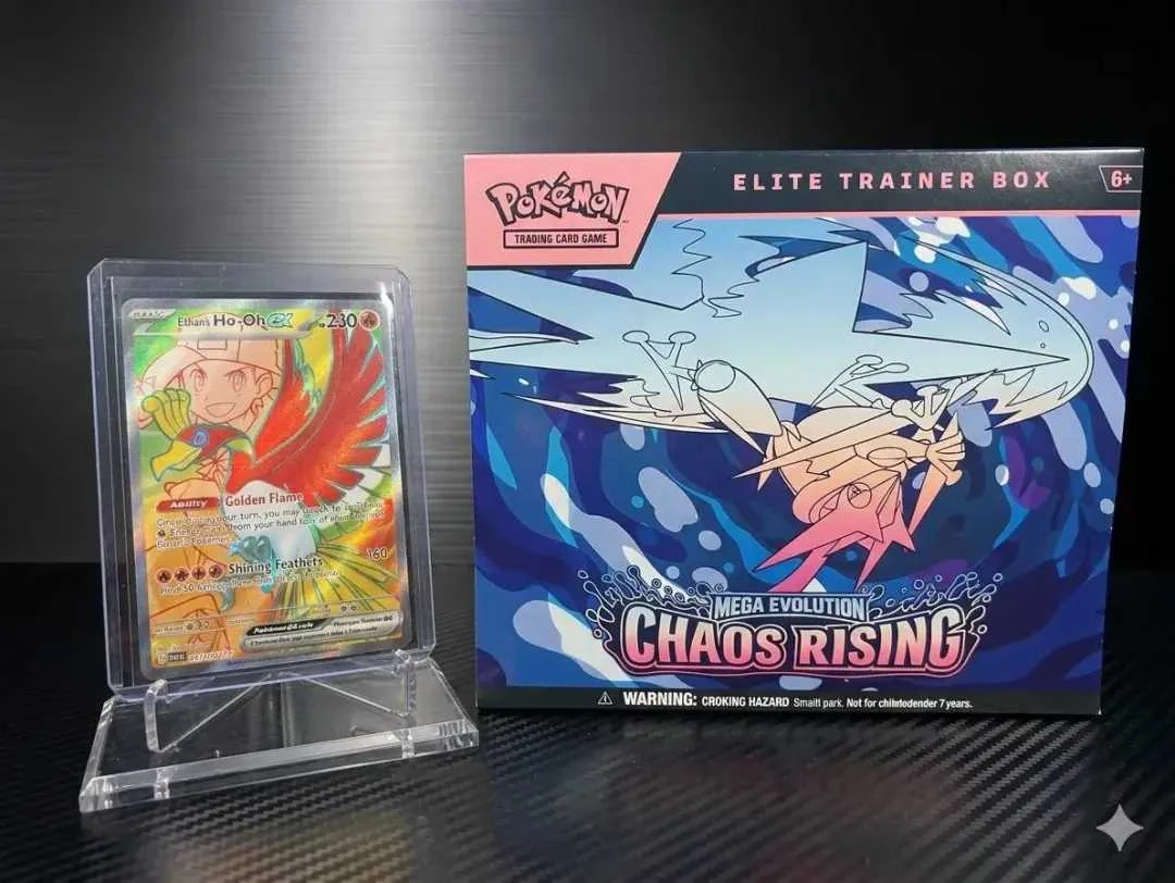 🔥Chaos Rising ETB + one HO-OH card🔥 image 1