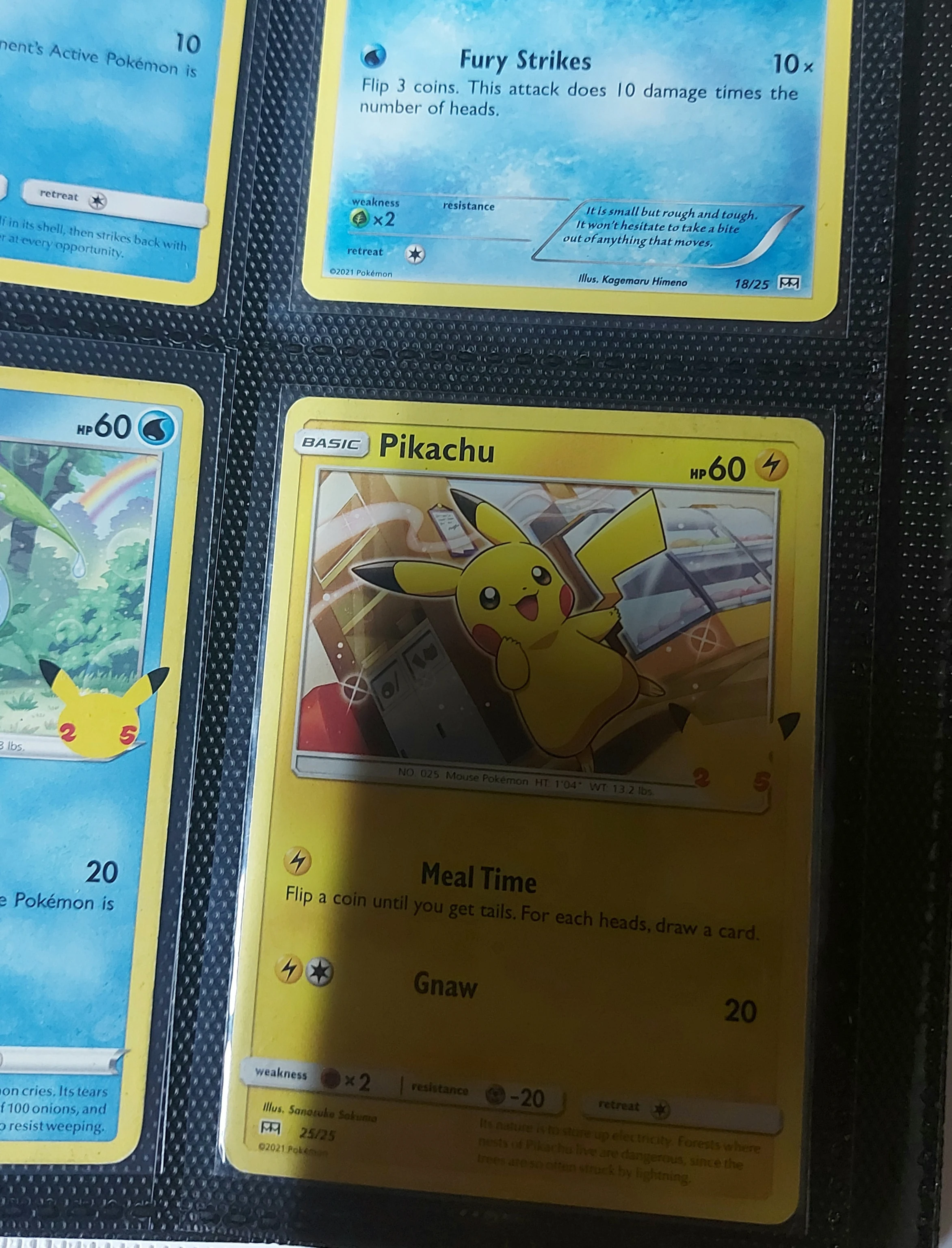 25th anniversary lot: Charmander, Squirtle, Pikachu image 4