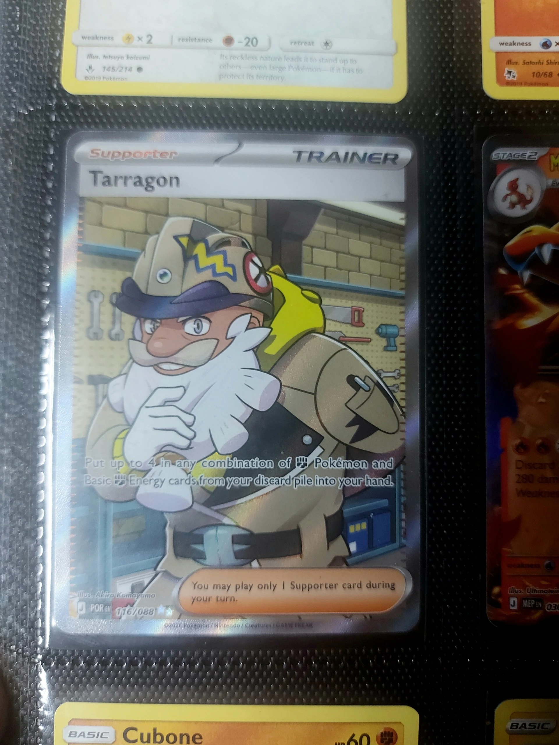 Vintage Magmar lot (100 cards): Fossil magmar, charizard, promo morpeko, fullart image 5