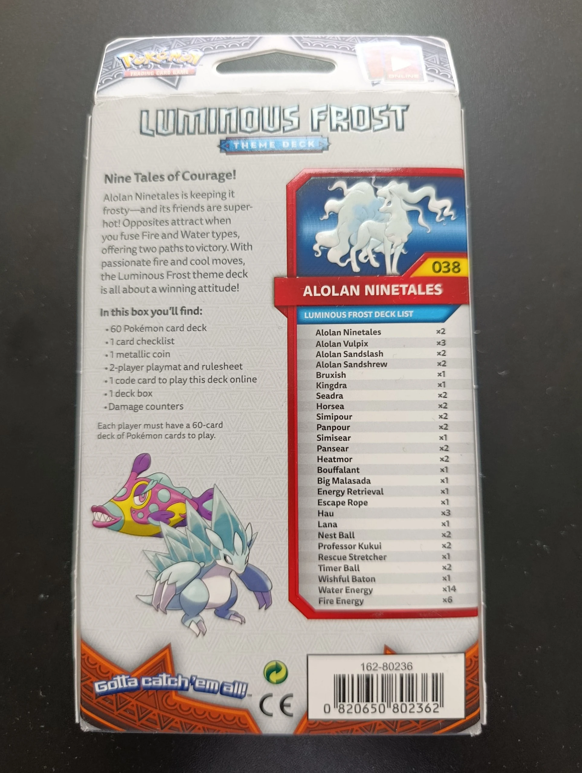 Burning Shadows Alolan Ninetales Theme Deck image 5
