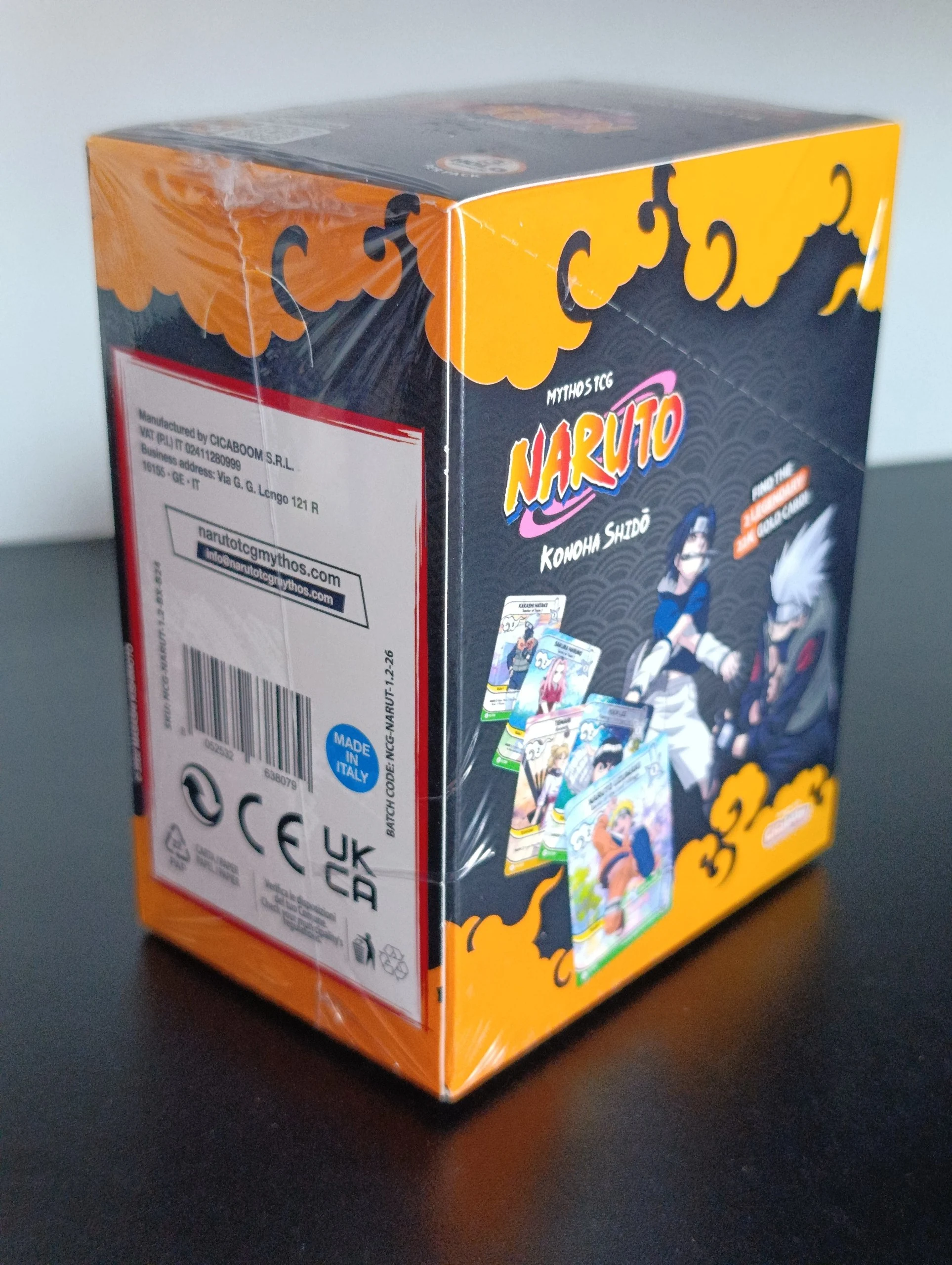 Naruto Mythos TCG Booster Box 2nd Edition image 3