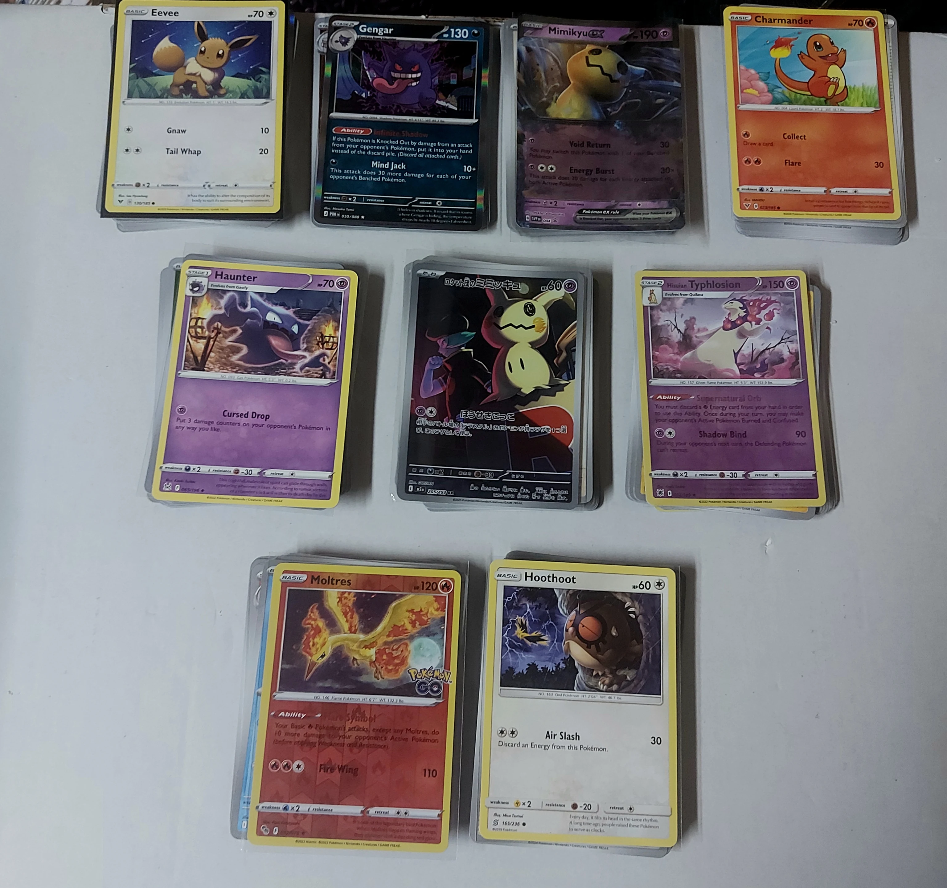 Mimikyu lot (100 pokemon cards) image 2