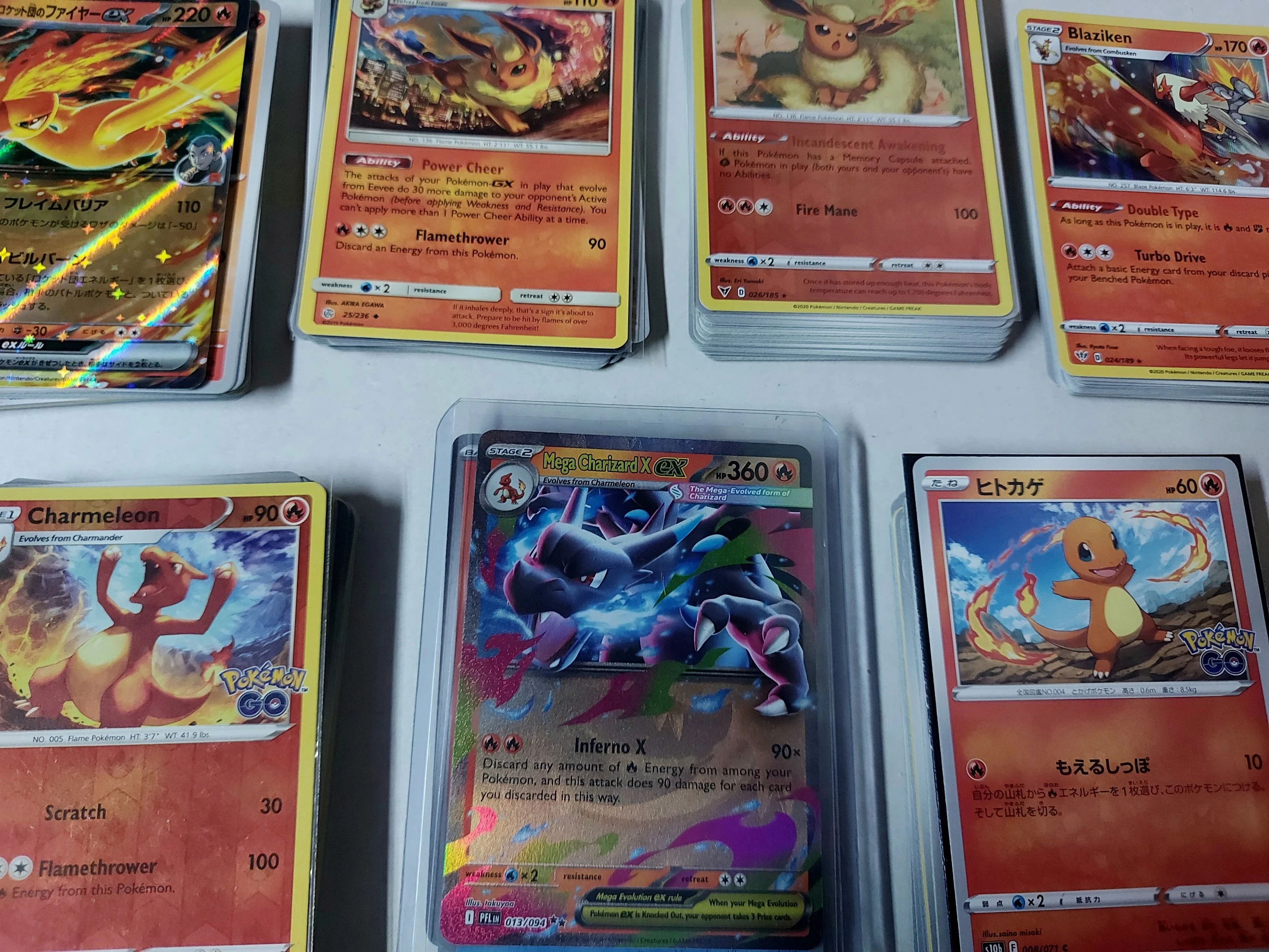 🔥 Mega Charizard x ex lot: fire type pokemon image 1