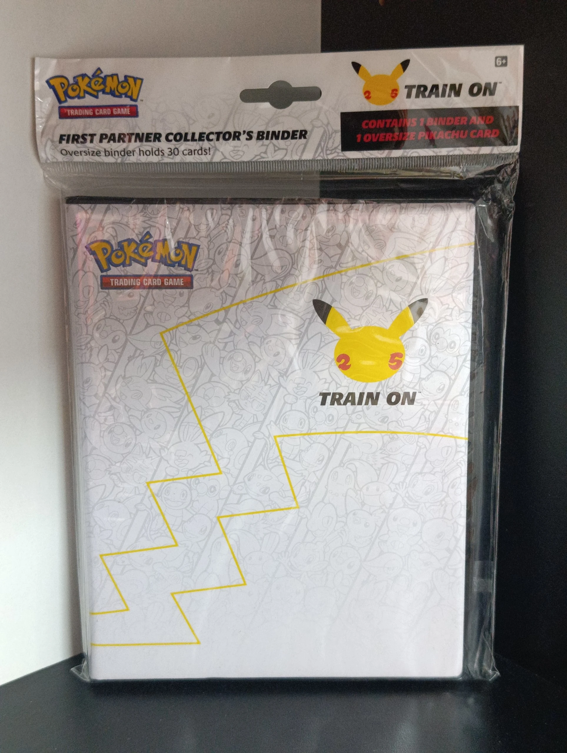 First Partner 25th Celebration Binder sealed with Promo Pikachu image 2