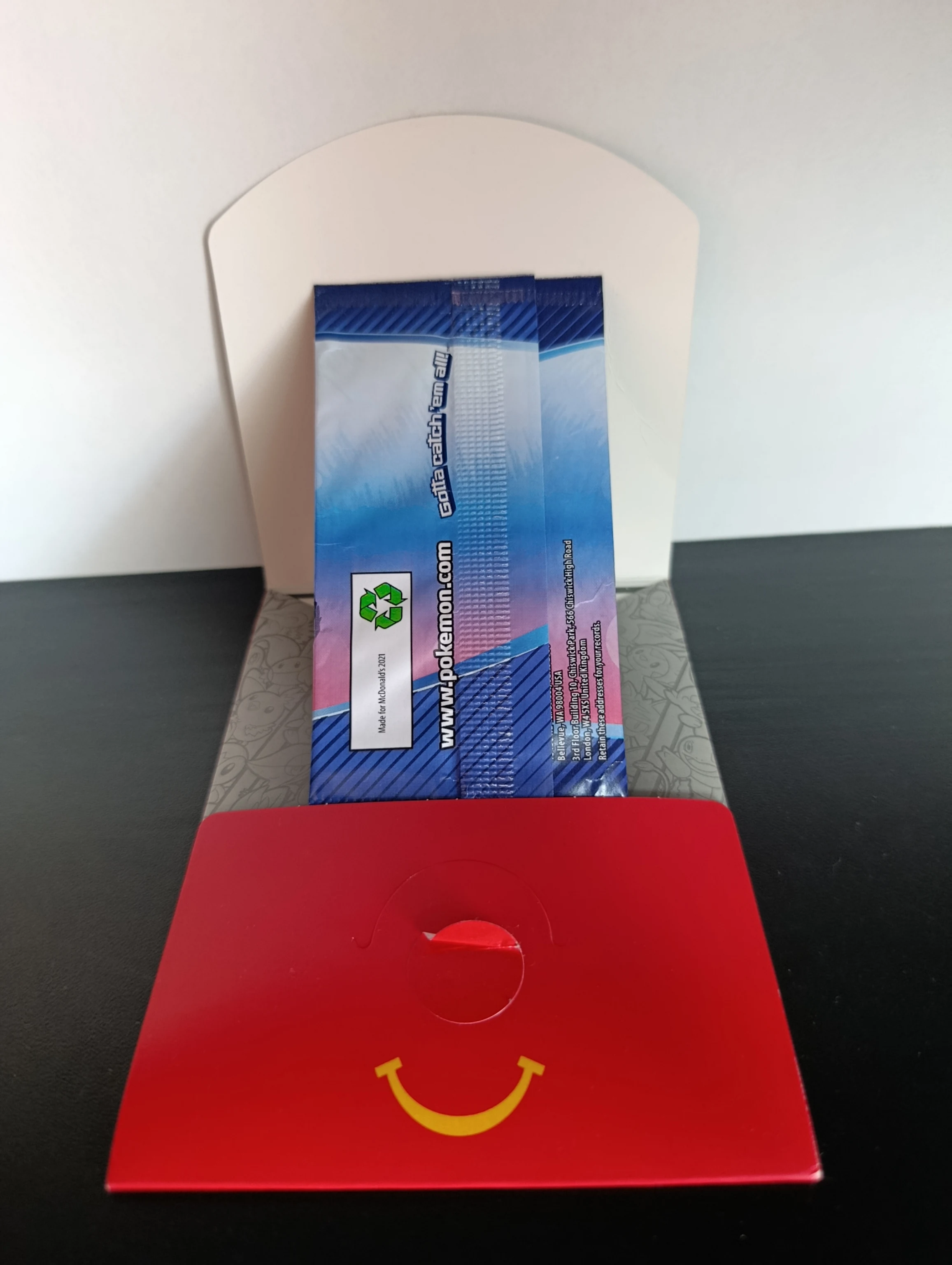 McDonald's 25th anniversary Booster Pack with original pack image 2