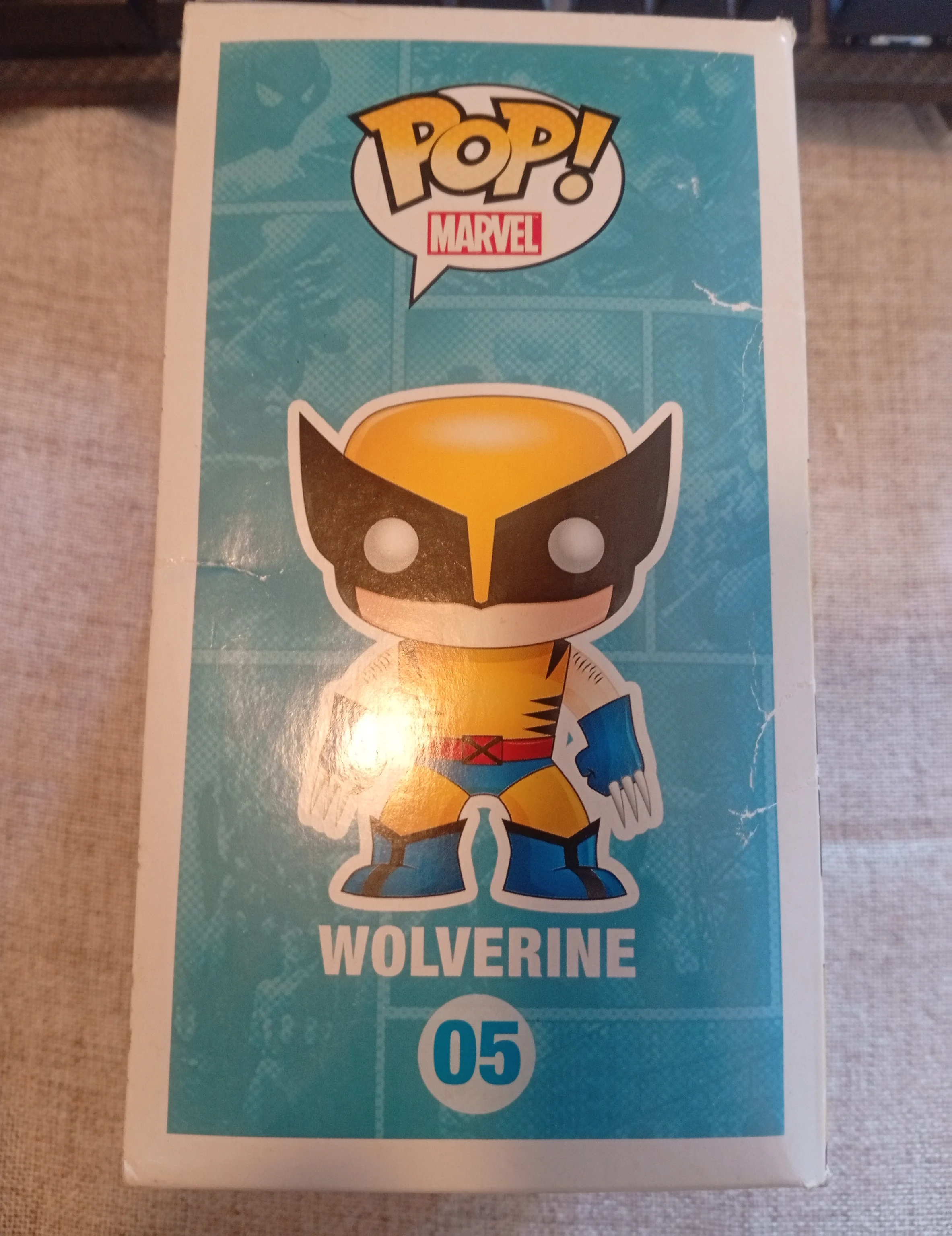 Funko POP Marvel Universe 05 Wolverine Brown Suit (Rare) image 4