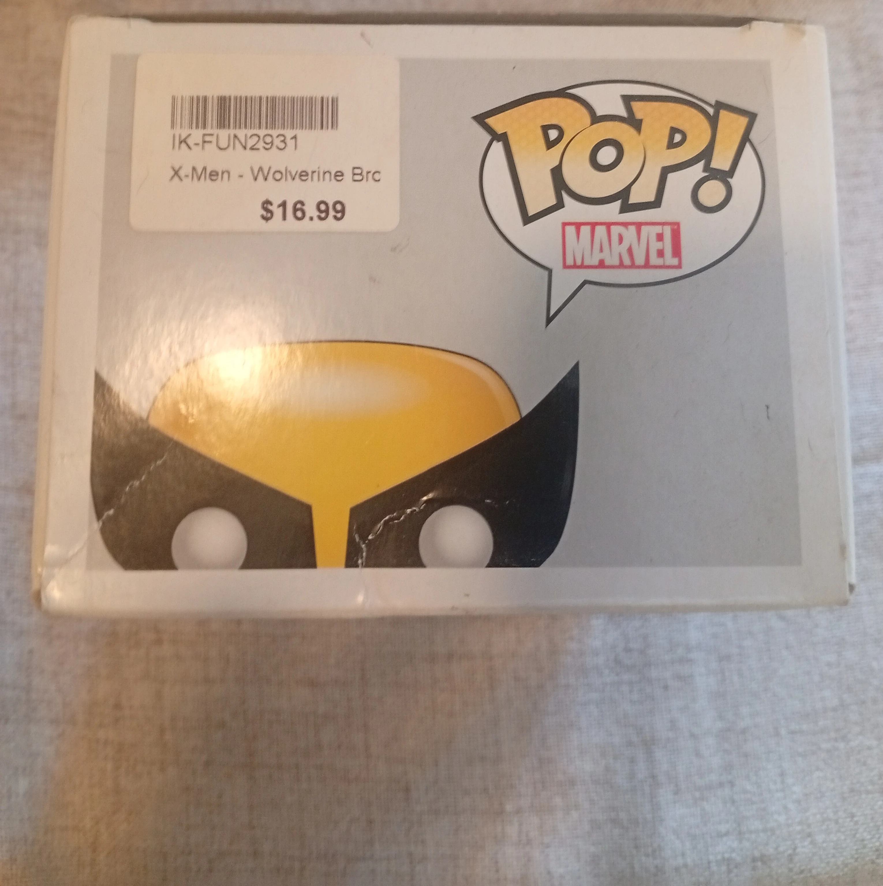 Funko POP Marvel Universe 05 Wolverine Brown Suit (Rare) image 5