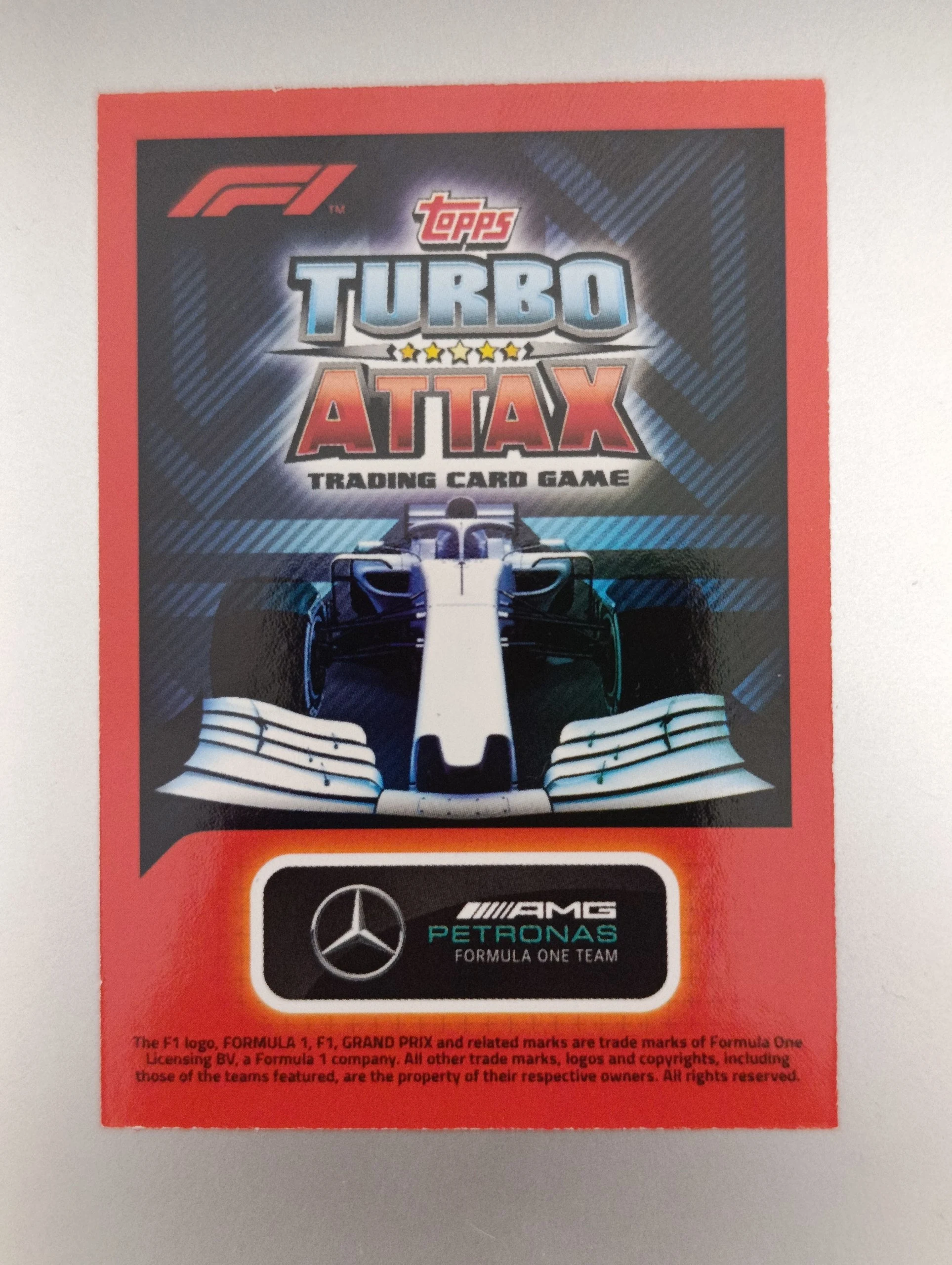 Lewis Hamilton Topps Limited edition  Gold Card image 2