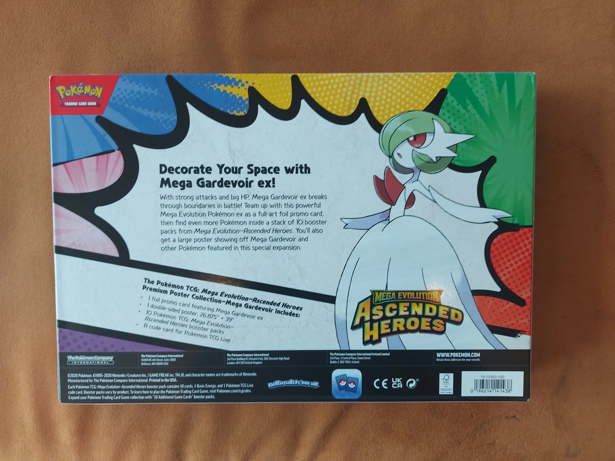 Ascended Heroes Mega Gardevoir Premium Poster Collection image 3