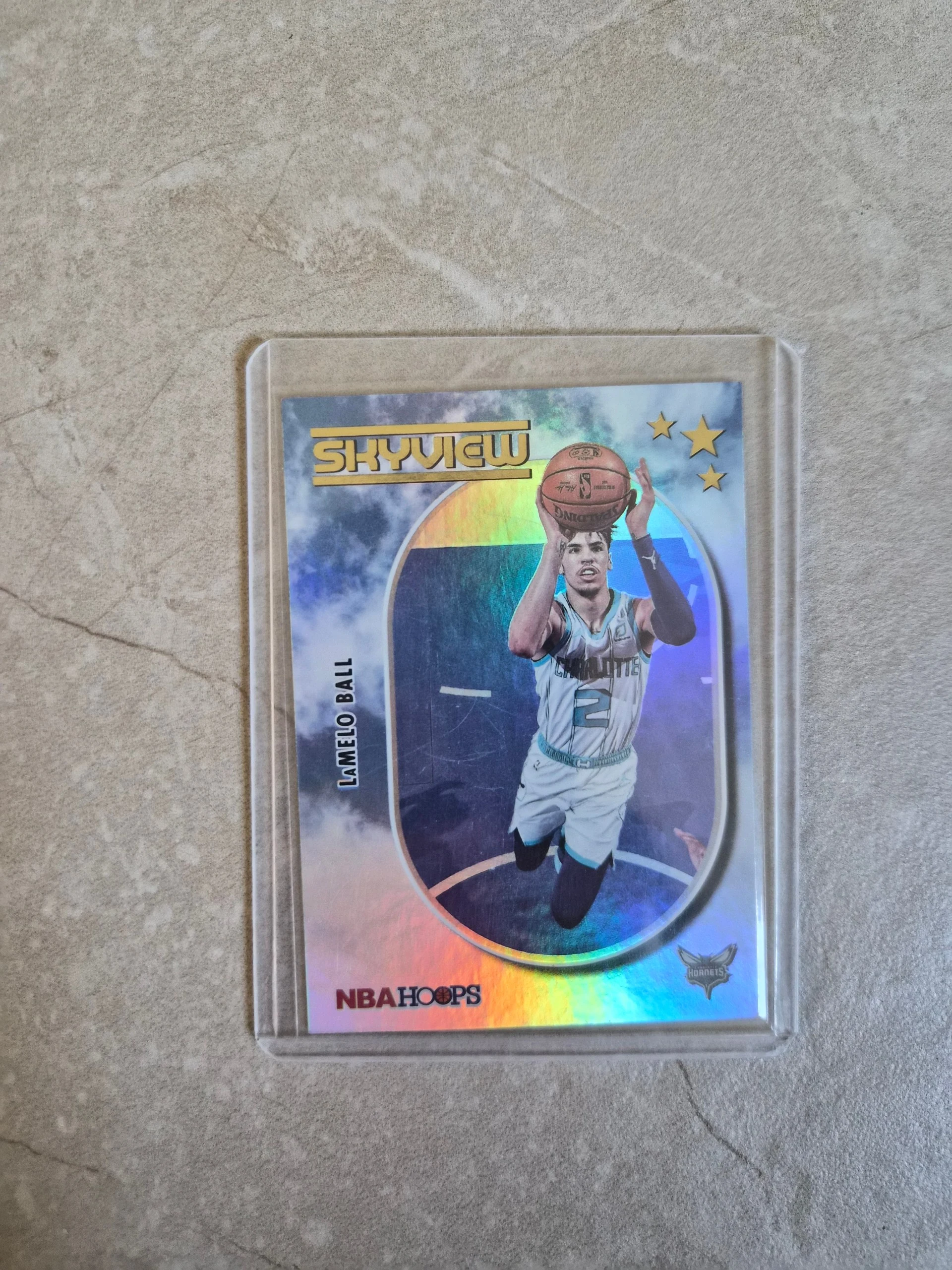 NBA HOOPS SKYVIEW LAMELO BALL CHARLOTTE HORNETS image 1