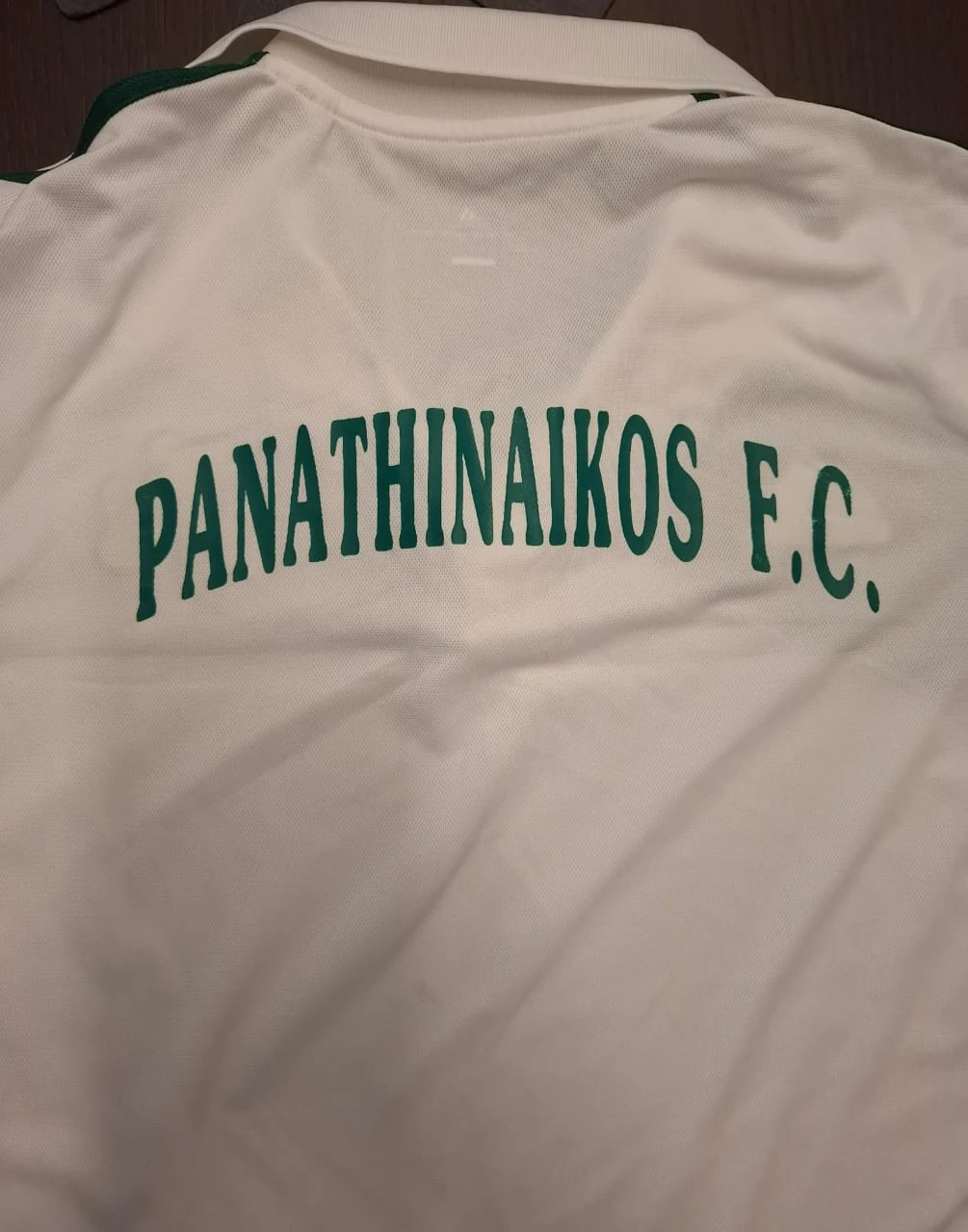 T shirt from the 90s panathinaikos x adidas singed by 4 players image 5