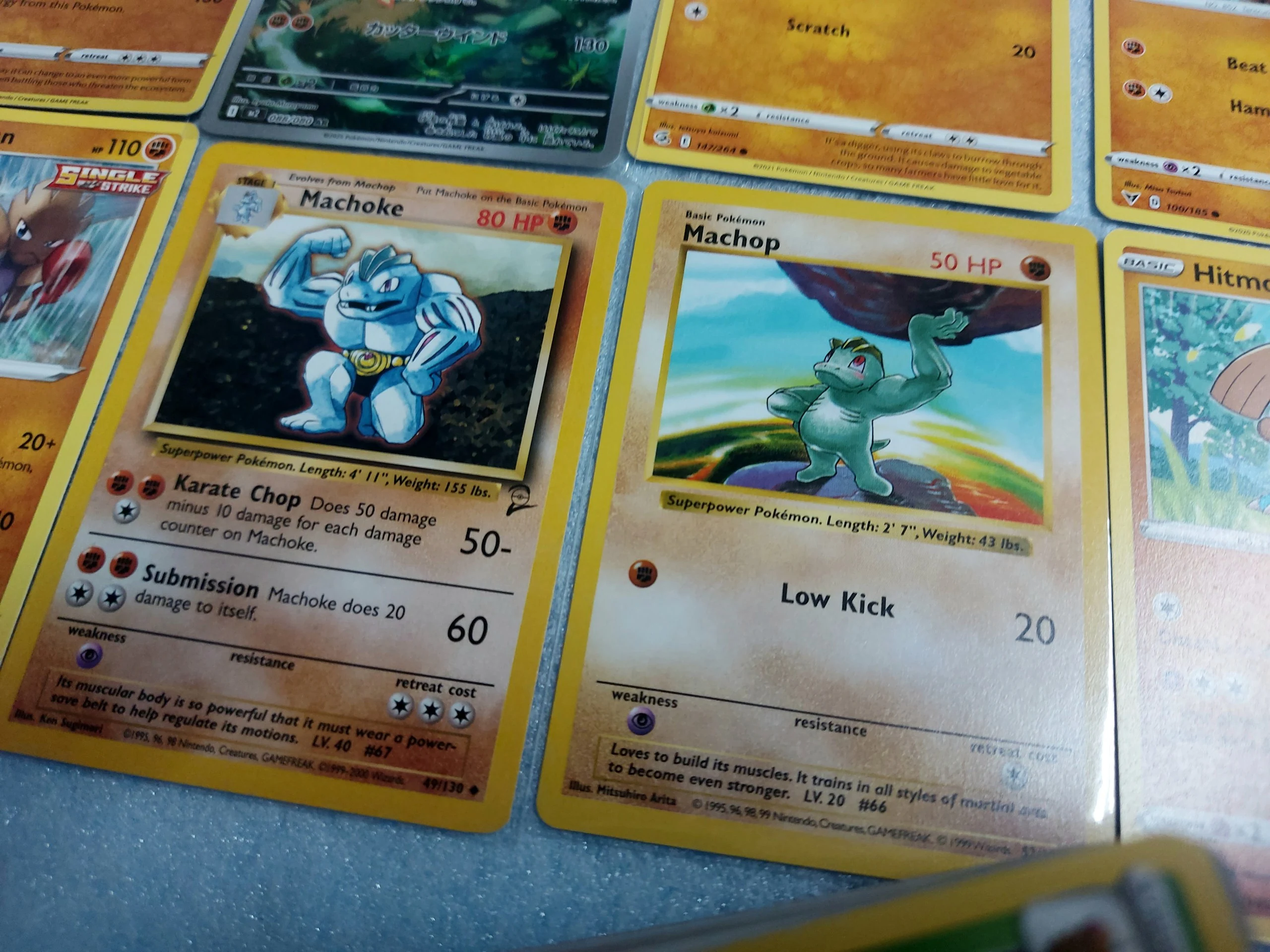 Vintage Machoke lot (x100 cards) image 2