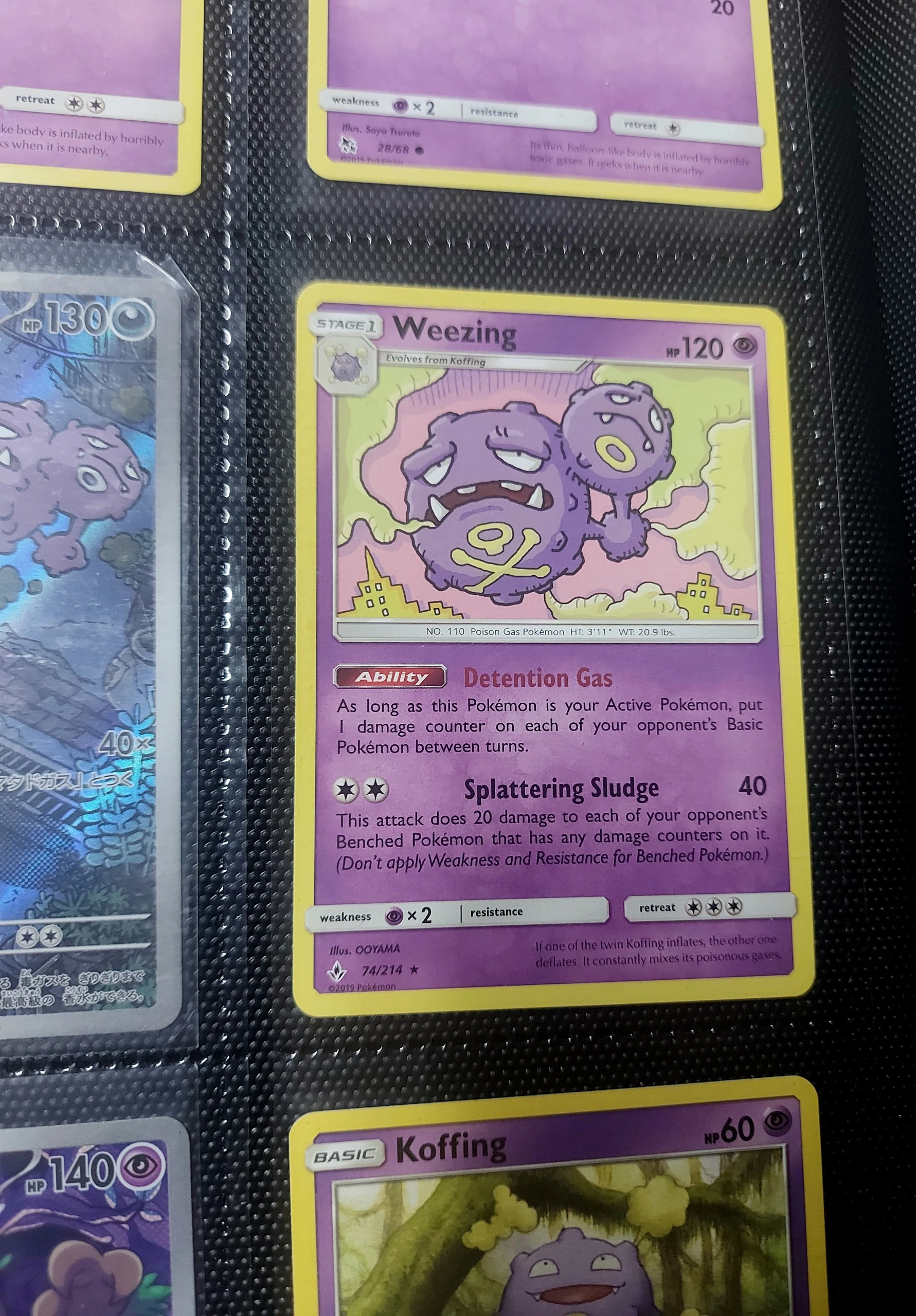 Weezing pokemon lot (x100 cards) image 2