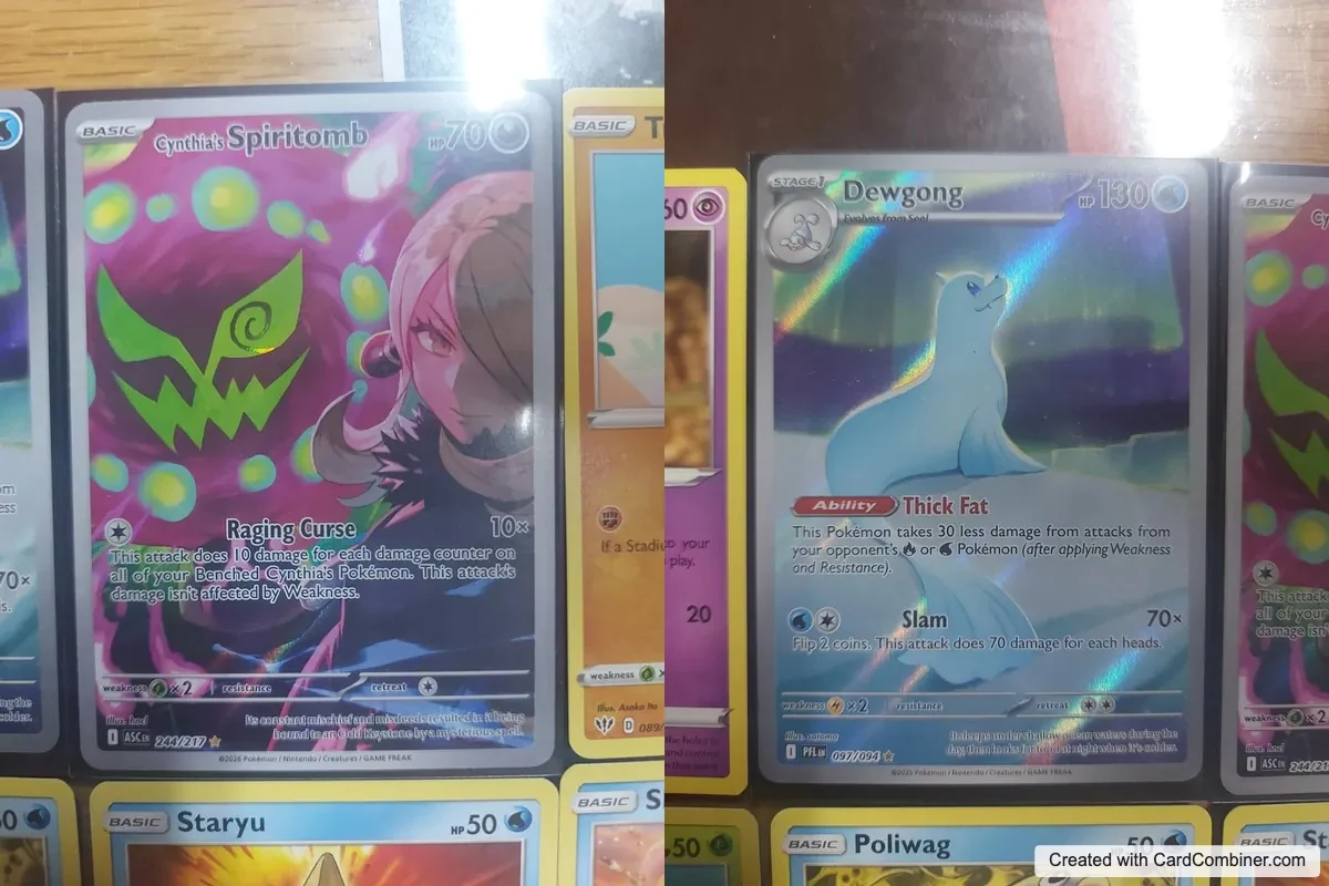 Ascended heroes: Chrynthia's Spiritomb lot (έναρξη απο 1 ευρώ) image 1