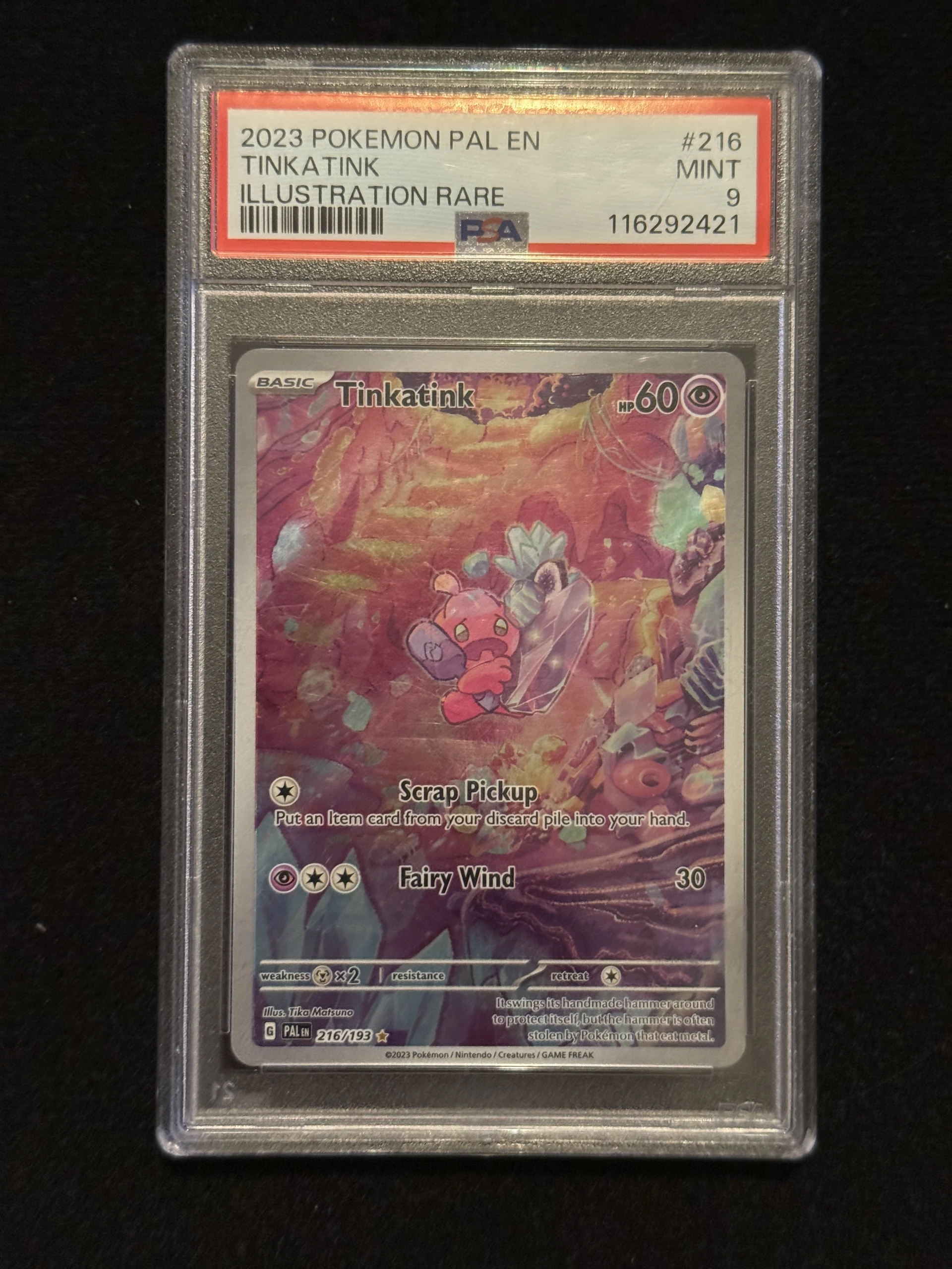 Tinkatink (PAL 216) PSA 9 image 1