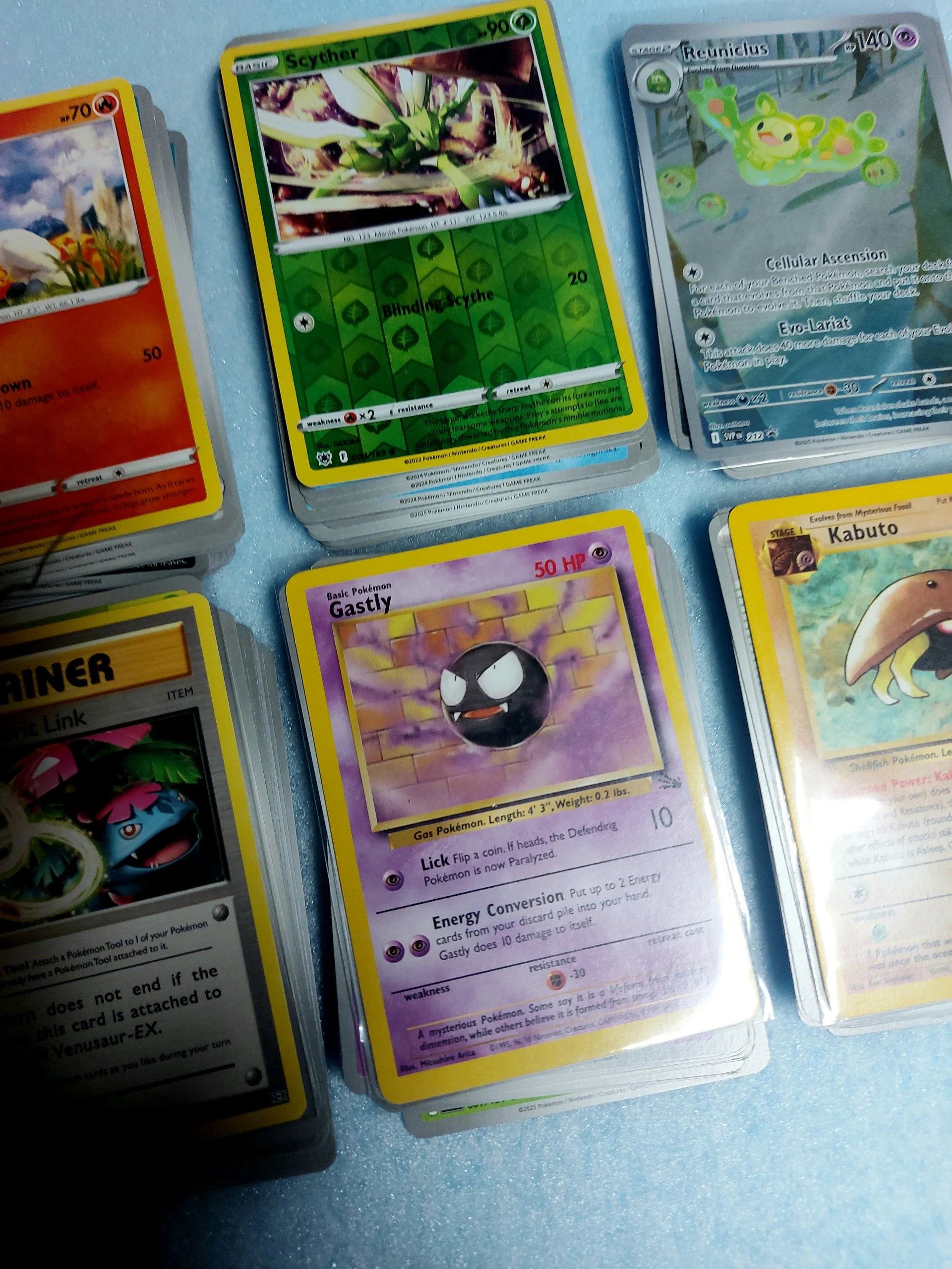 🐚Fossil Gastly and Kabuto. Venusaur spirit link + bonus full art promo image 2