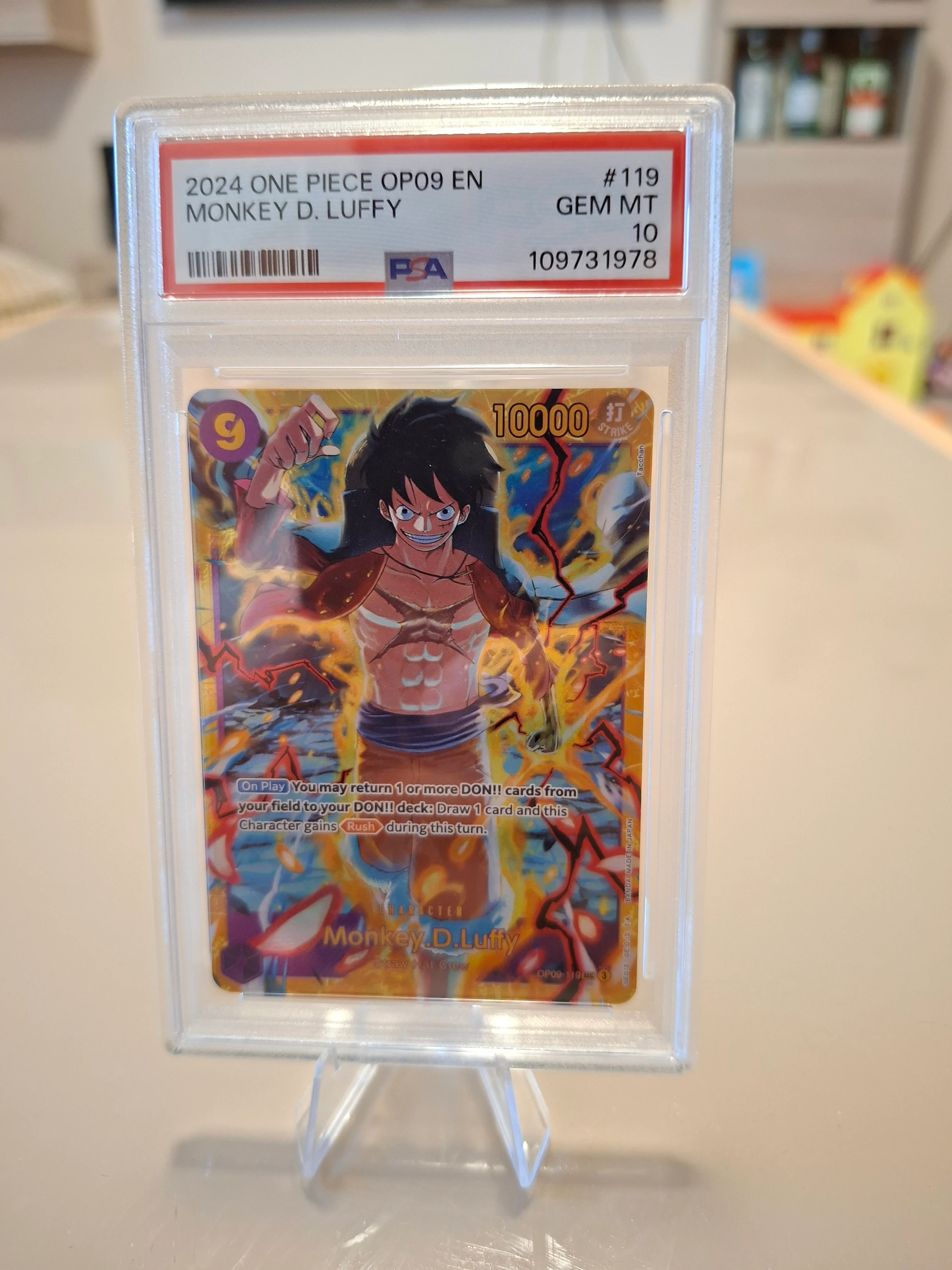 Monkey.d.luffy Psa 10 image 1