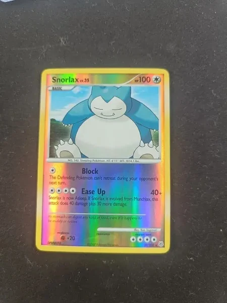 Snorlax Reverse Holo image 1
