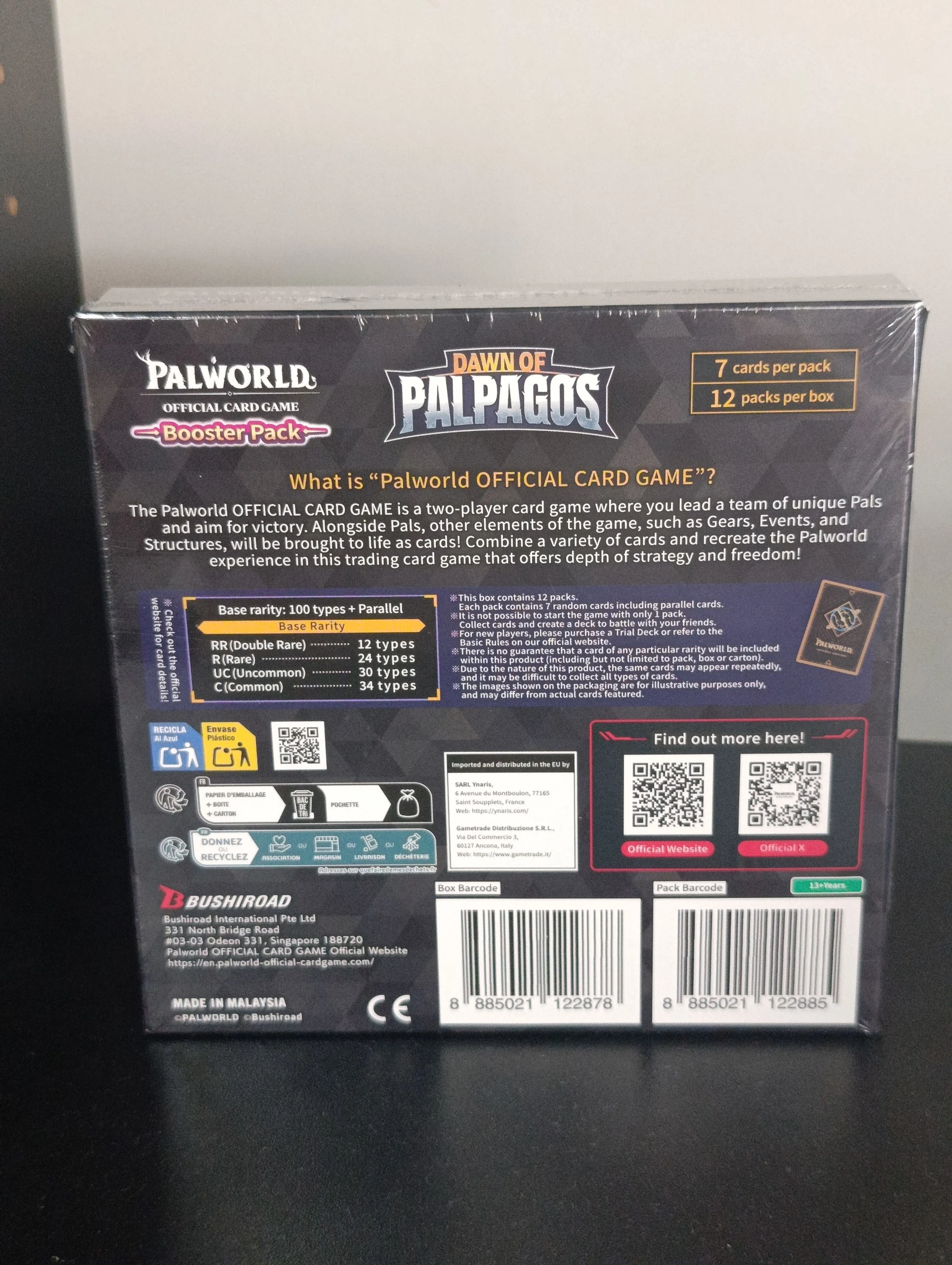 Palworld Booster Box BP01 1st edition image 4