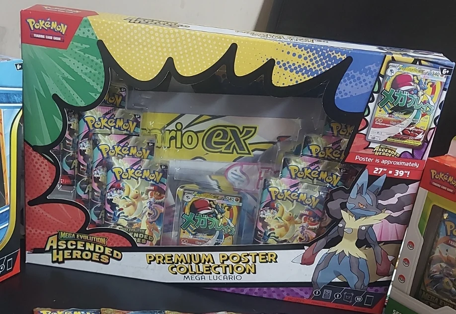 Pokémon Ascended Heroes: Premium Poster Collection - Mega Lucario ex image 2