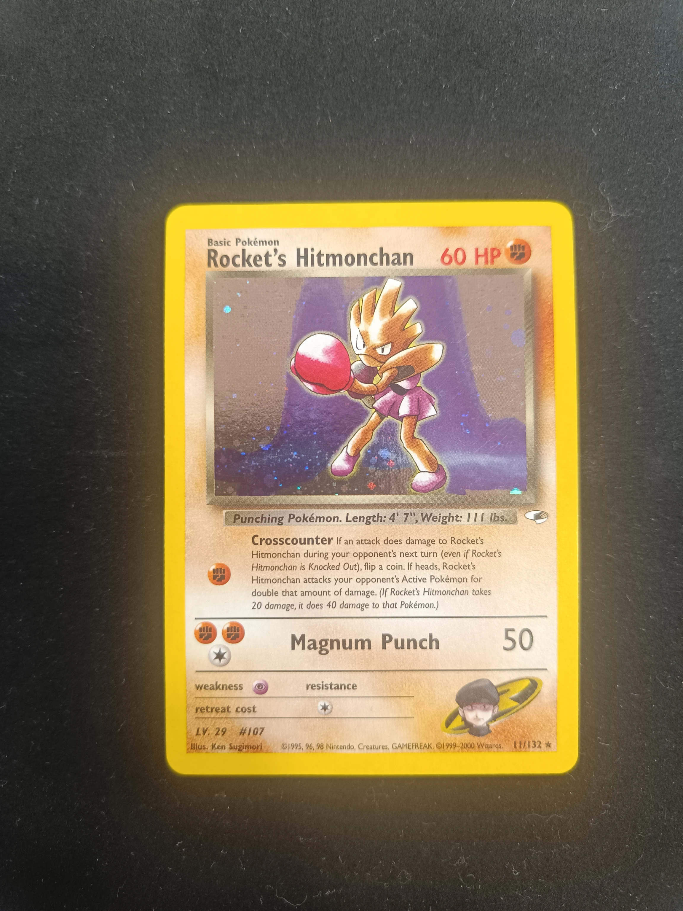 Rocket's Hitmonchan Holo image 1