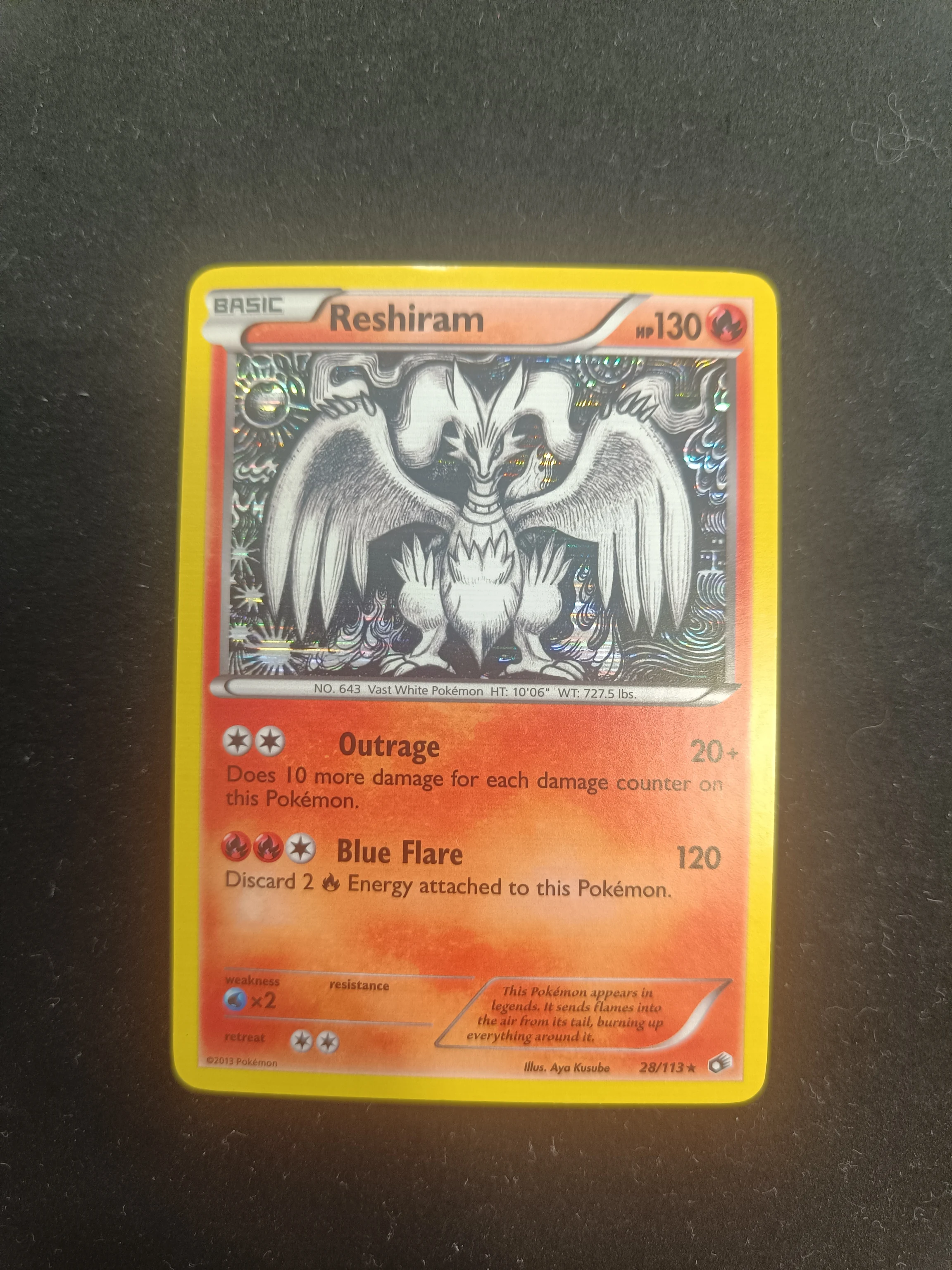 Reshiram Holo image 1