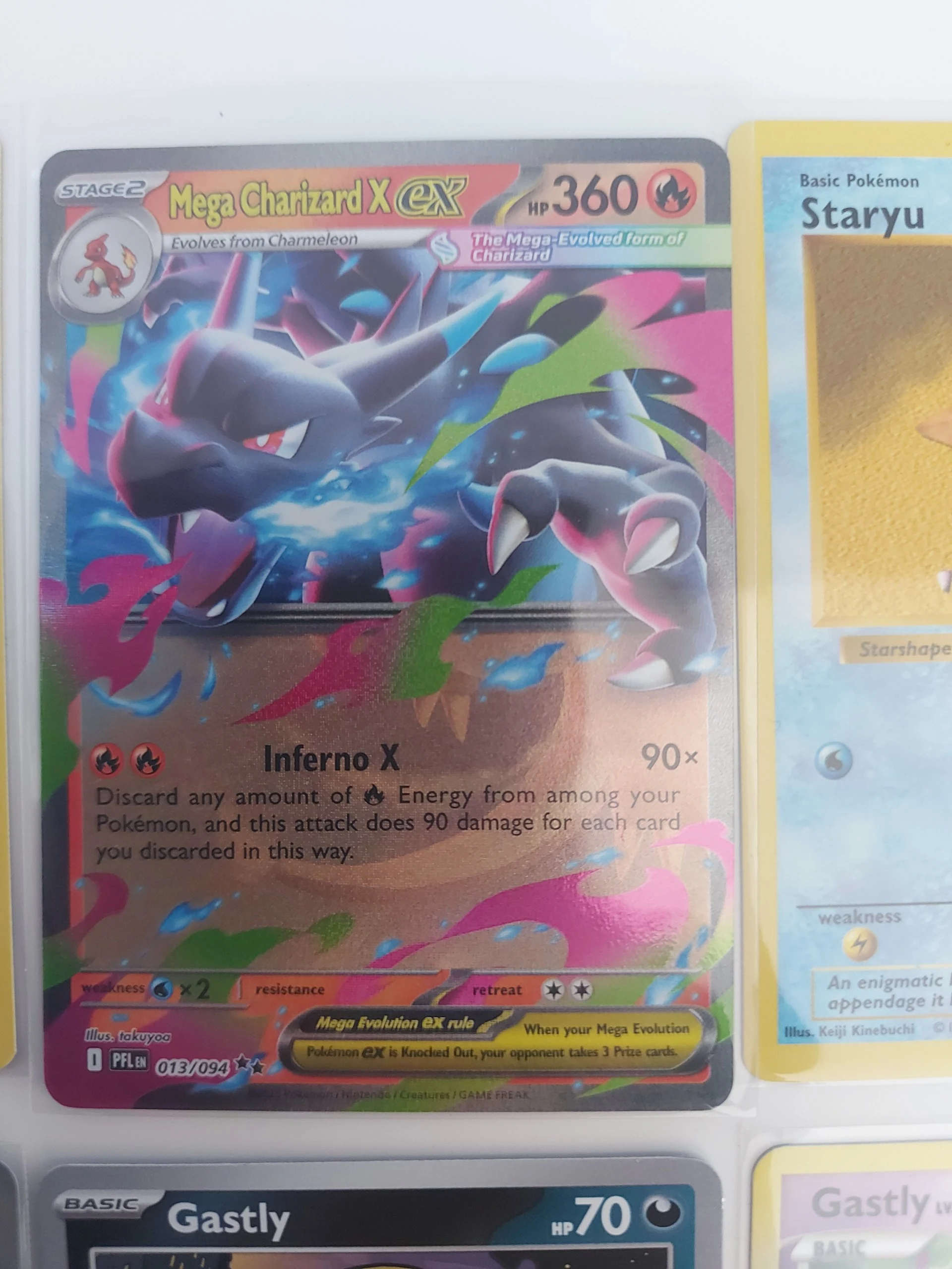 Shadowless Staryu, Charizard, fullart Raticate, vintage Seel, Pokeball image 4
