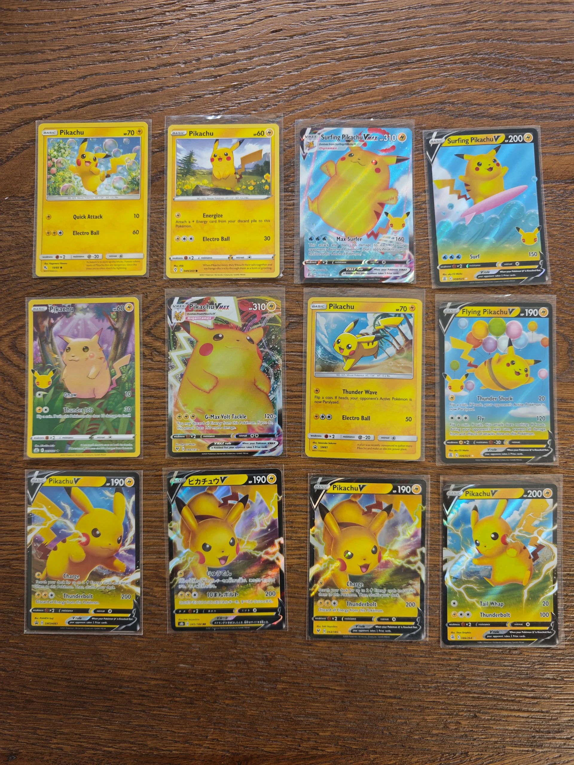 Pika Pikachu Lot (12 cards) image 1