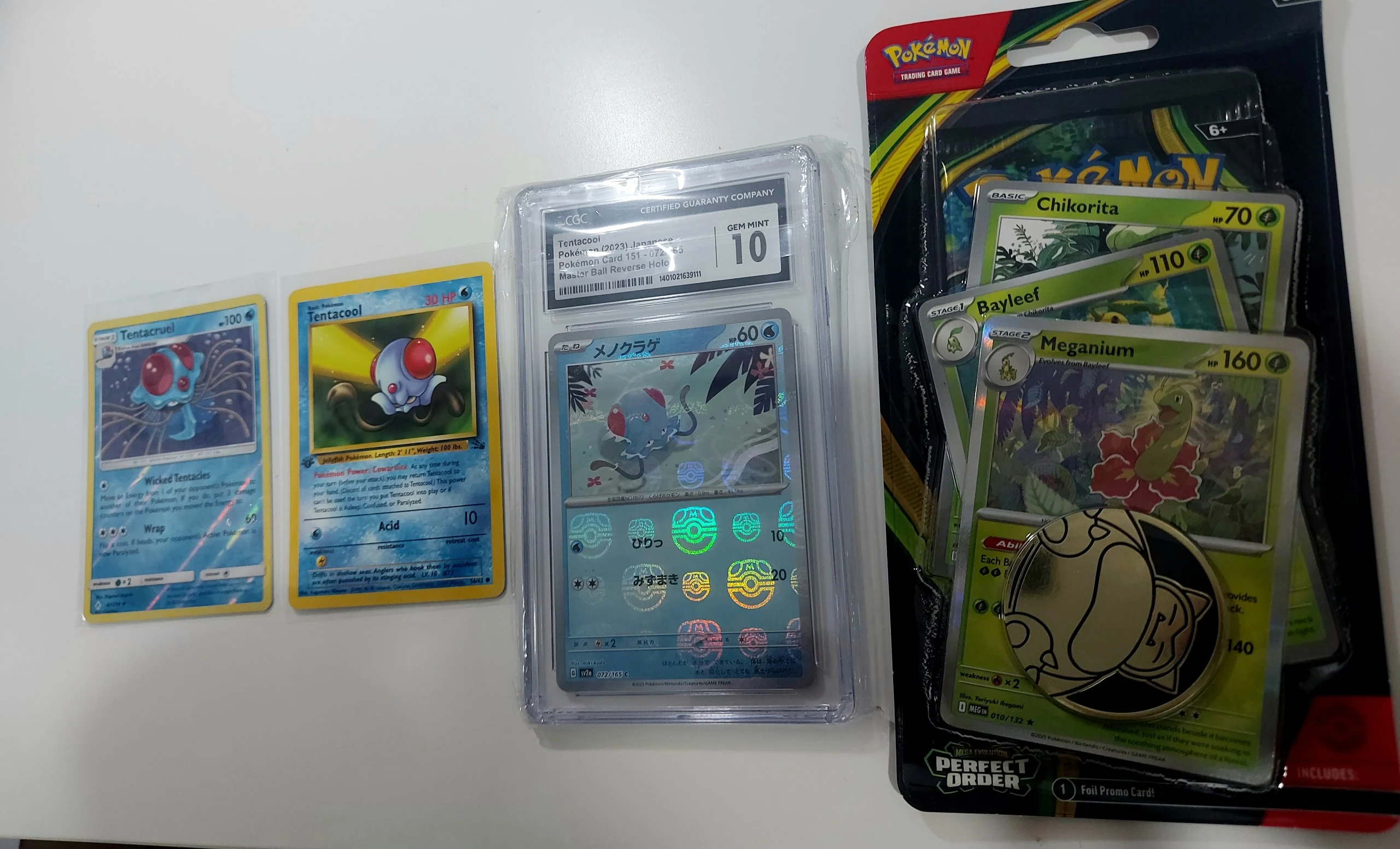 💧151 Nostalgia: 1st edition Tentacool lot image 1