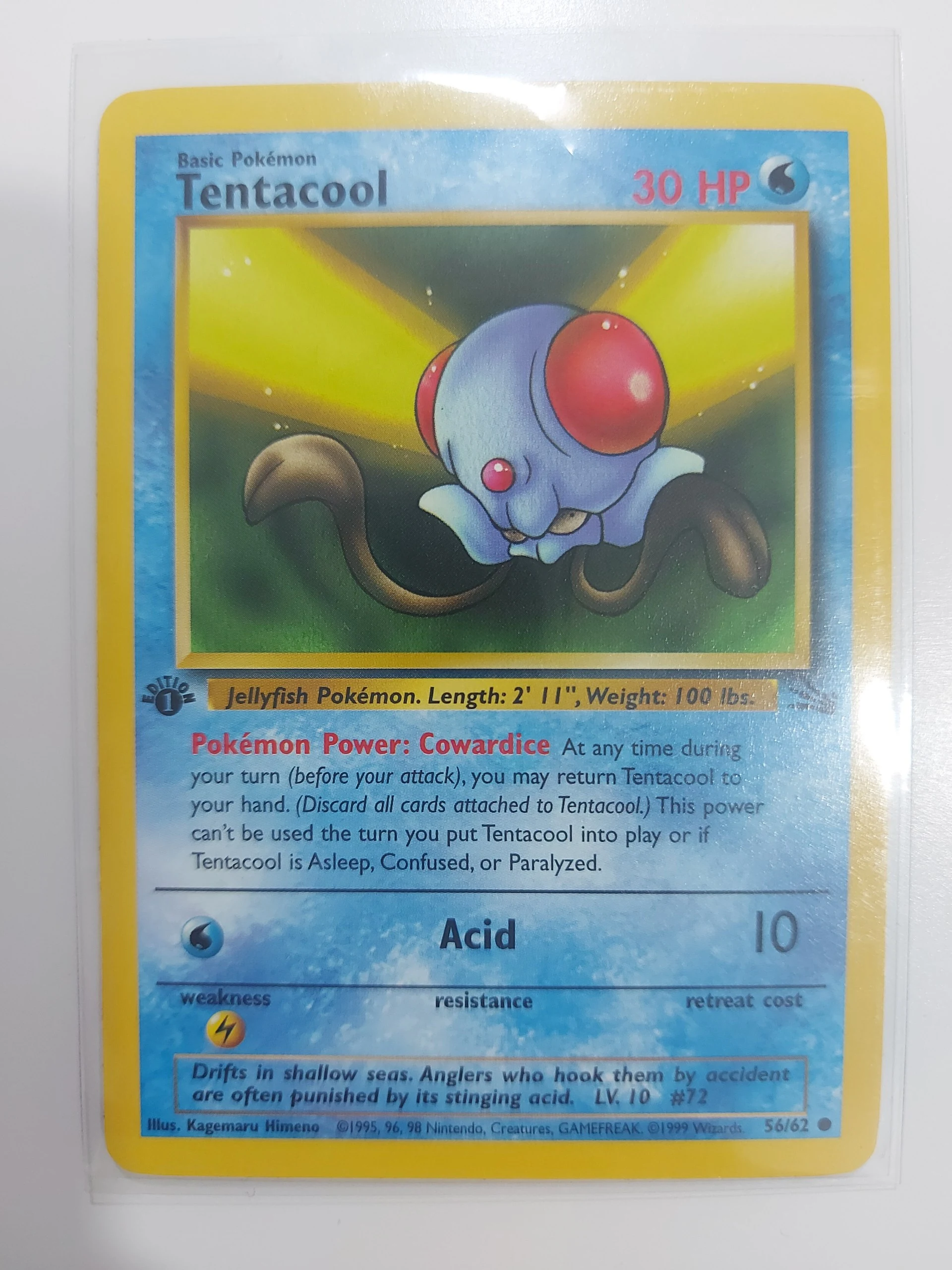 💧151 Nostalgia: 1st edition Tentacool lot image 3