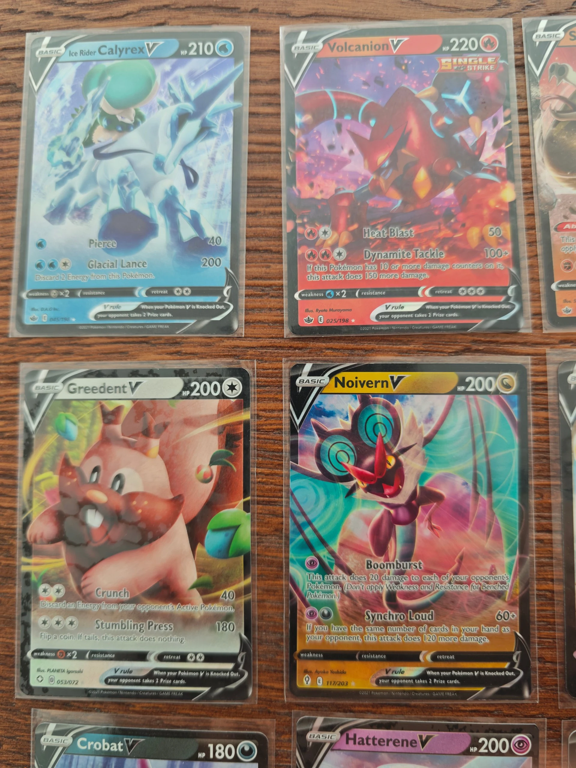 Lot of Raw Pokemon Cards V ART (12 cards) image 3