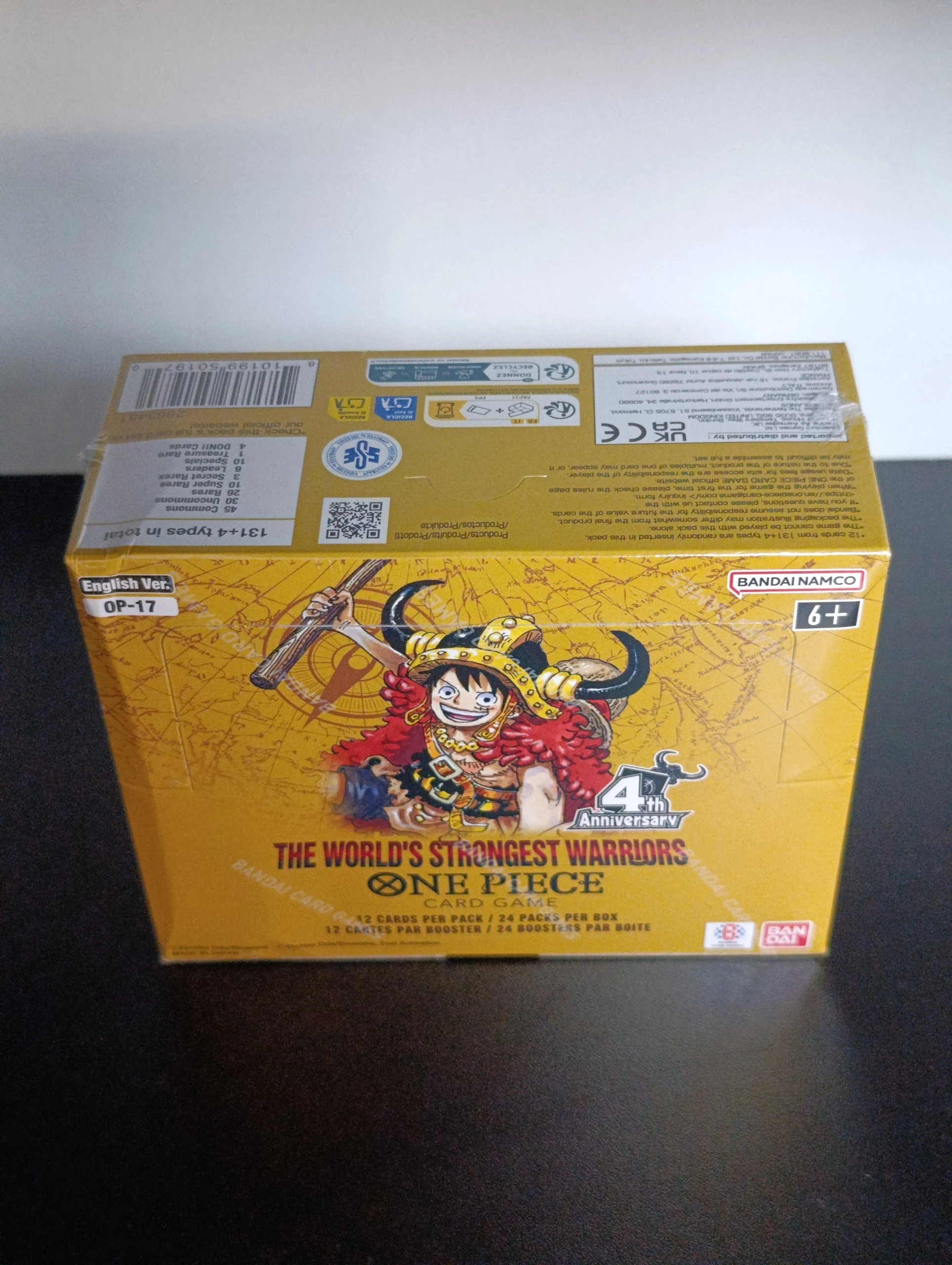 Op17 Booster Box One Piece factory sealed image 4