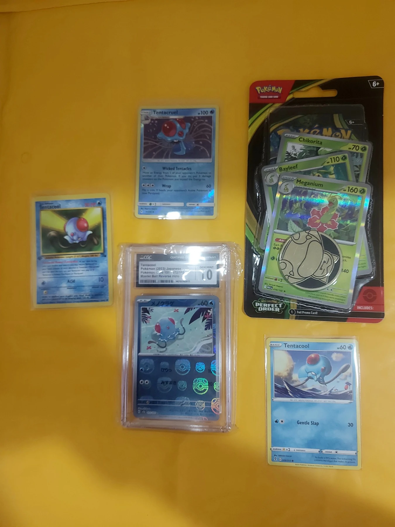 💧1st edition Tentacool lot image 1