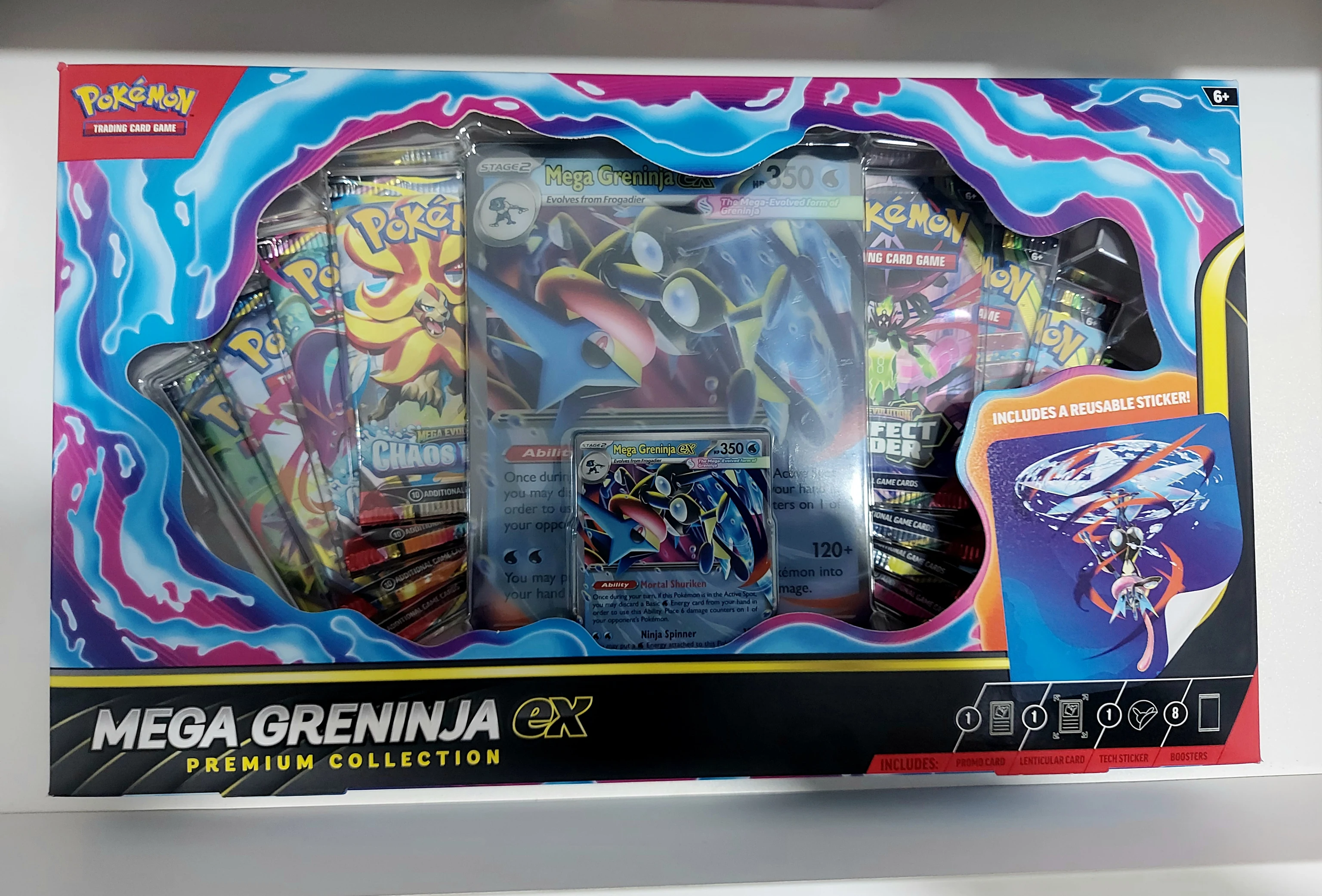 MEGA GRENINJA EX PREMIUM COLLECTION image 1