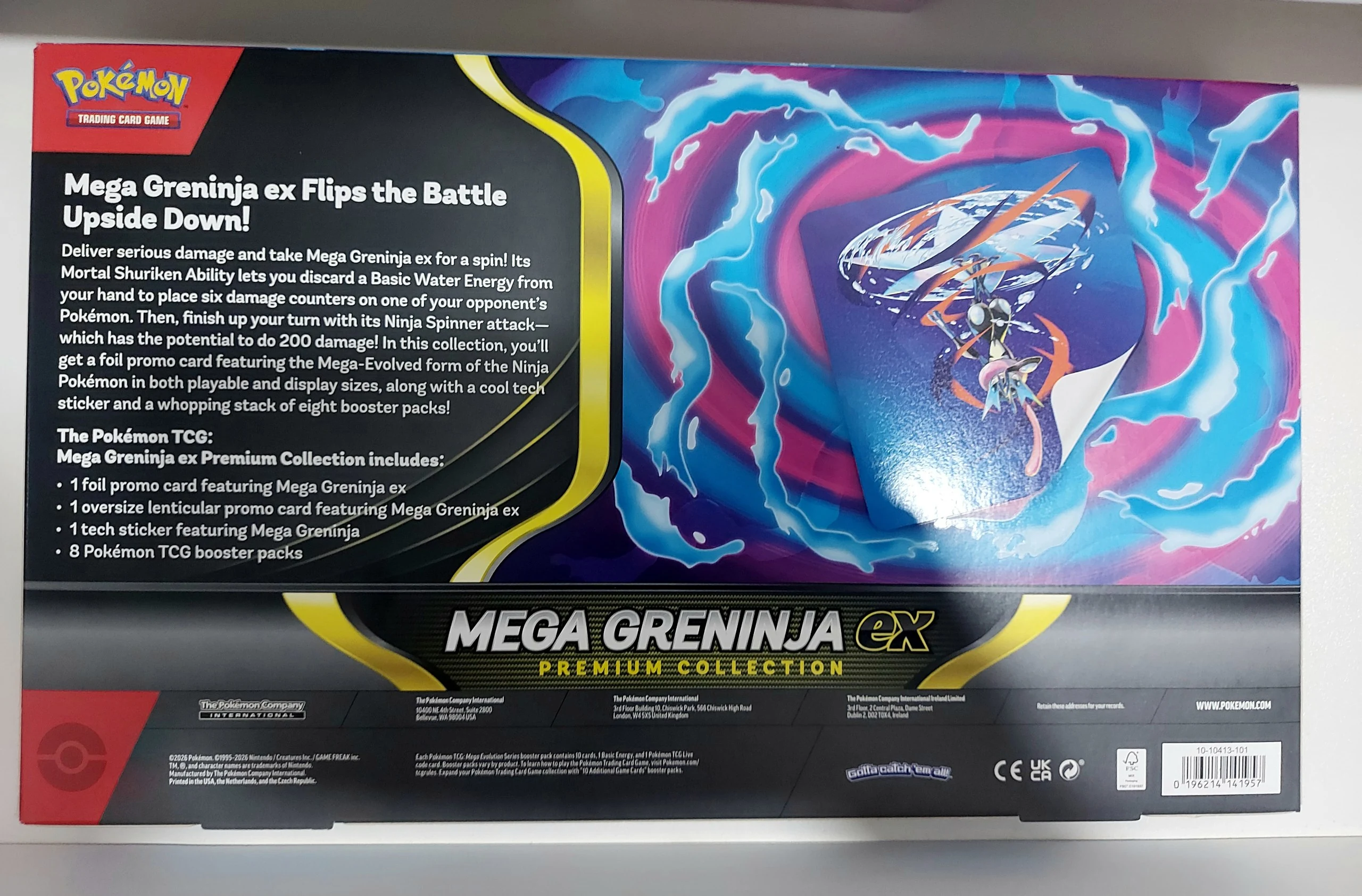 MEGA GRENINJA EX PREMIUM COLLECTION image 2