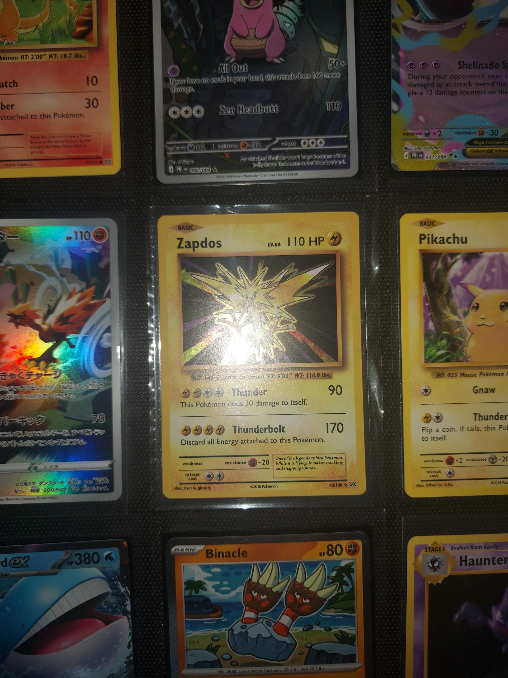 Vintage holo zaptos bundle image 1