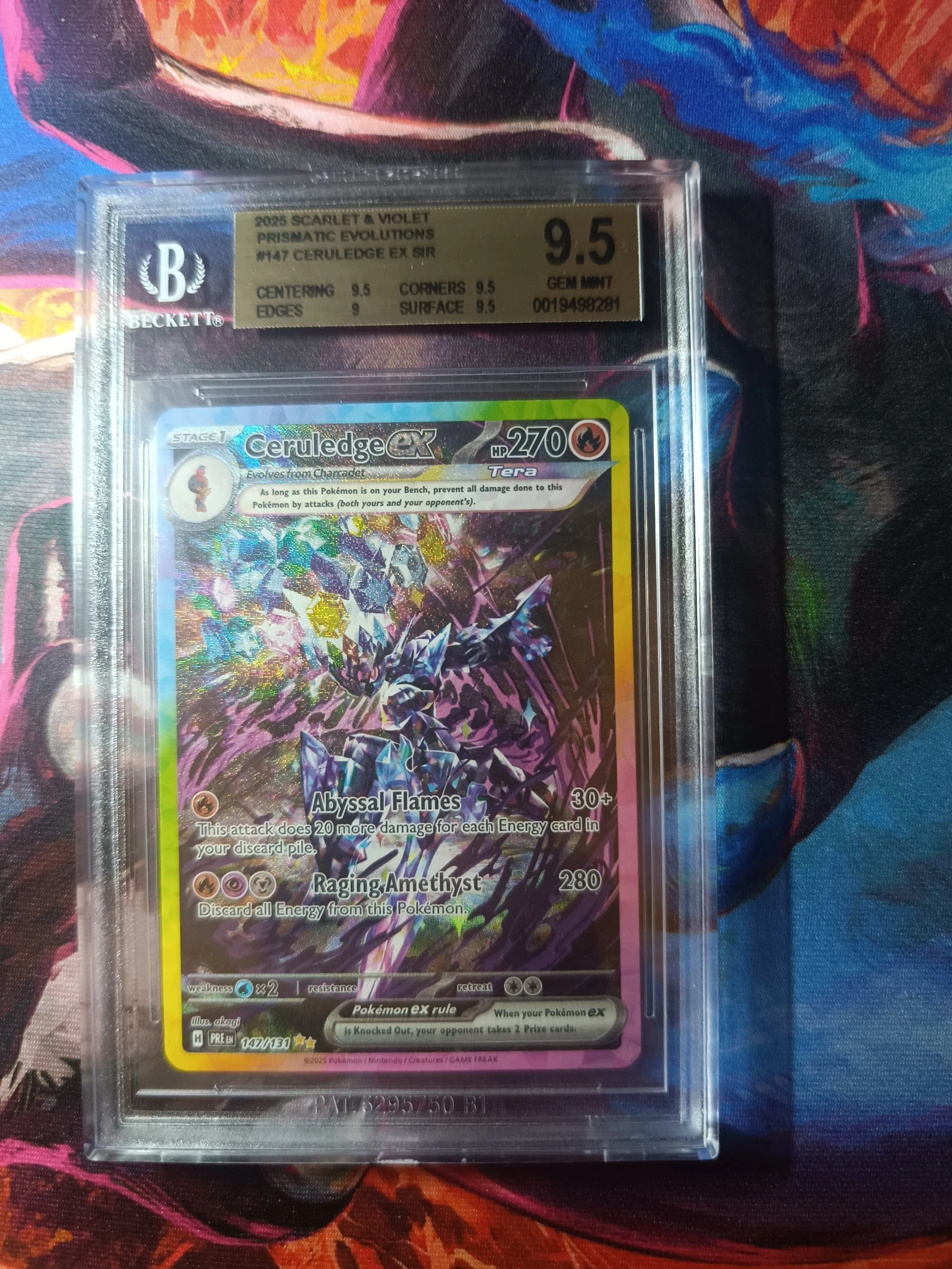 GRADED BECKETT 9.5 image 1