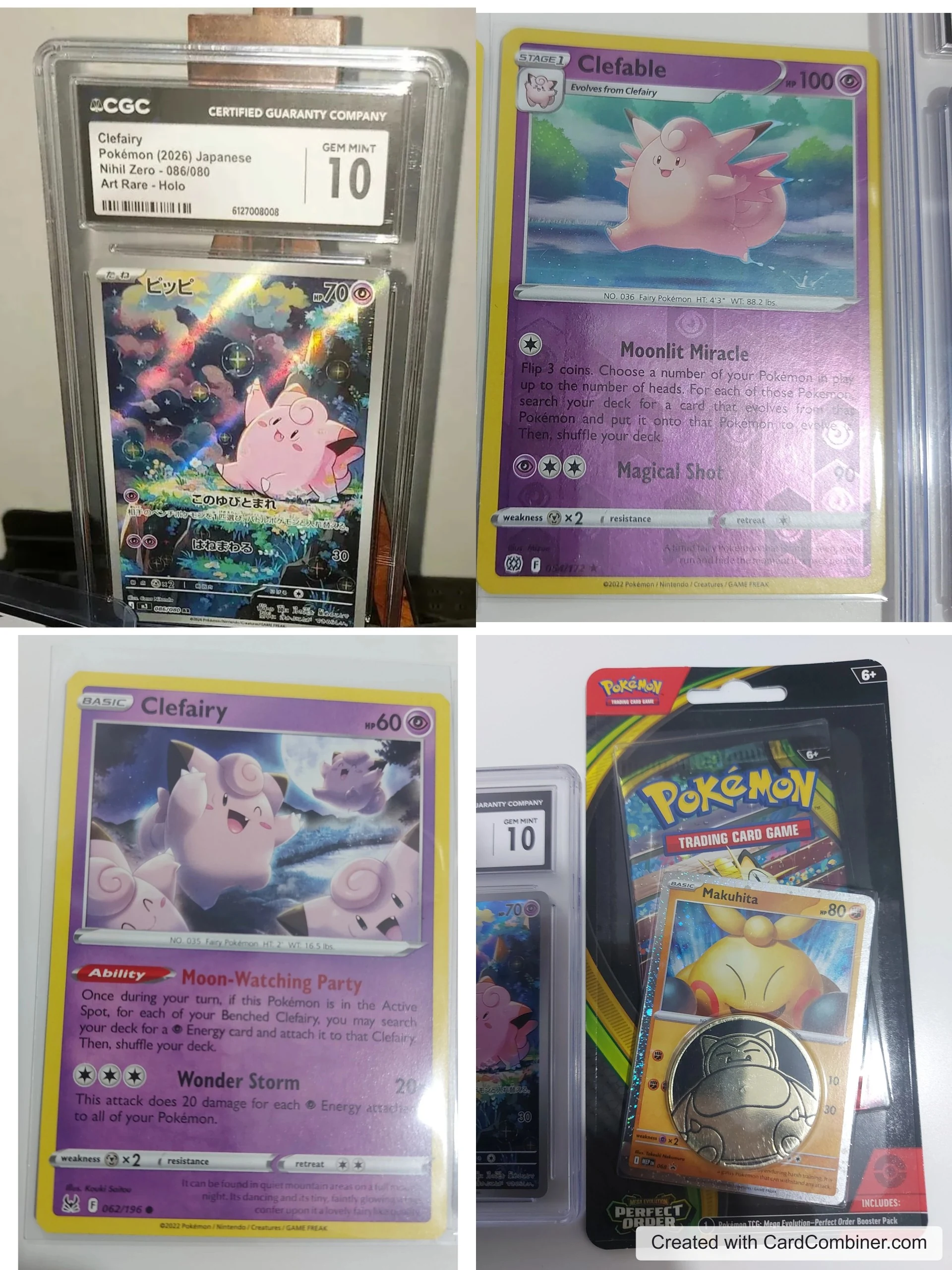 ☄️Graded Clefairy bundle☄️ image 1