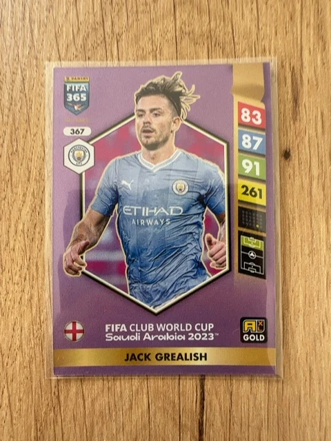 Panini FIFA 365 Adrenalyn XL 2025 Jack Grealish Club World Cup image 1