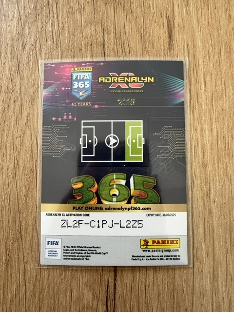 Panini FIFA 365 Adrenalyn XL 2025 Jack Grealish Club World Cup image 2