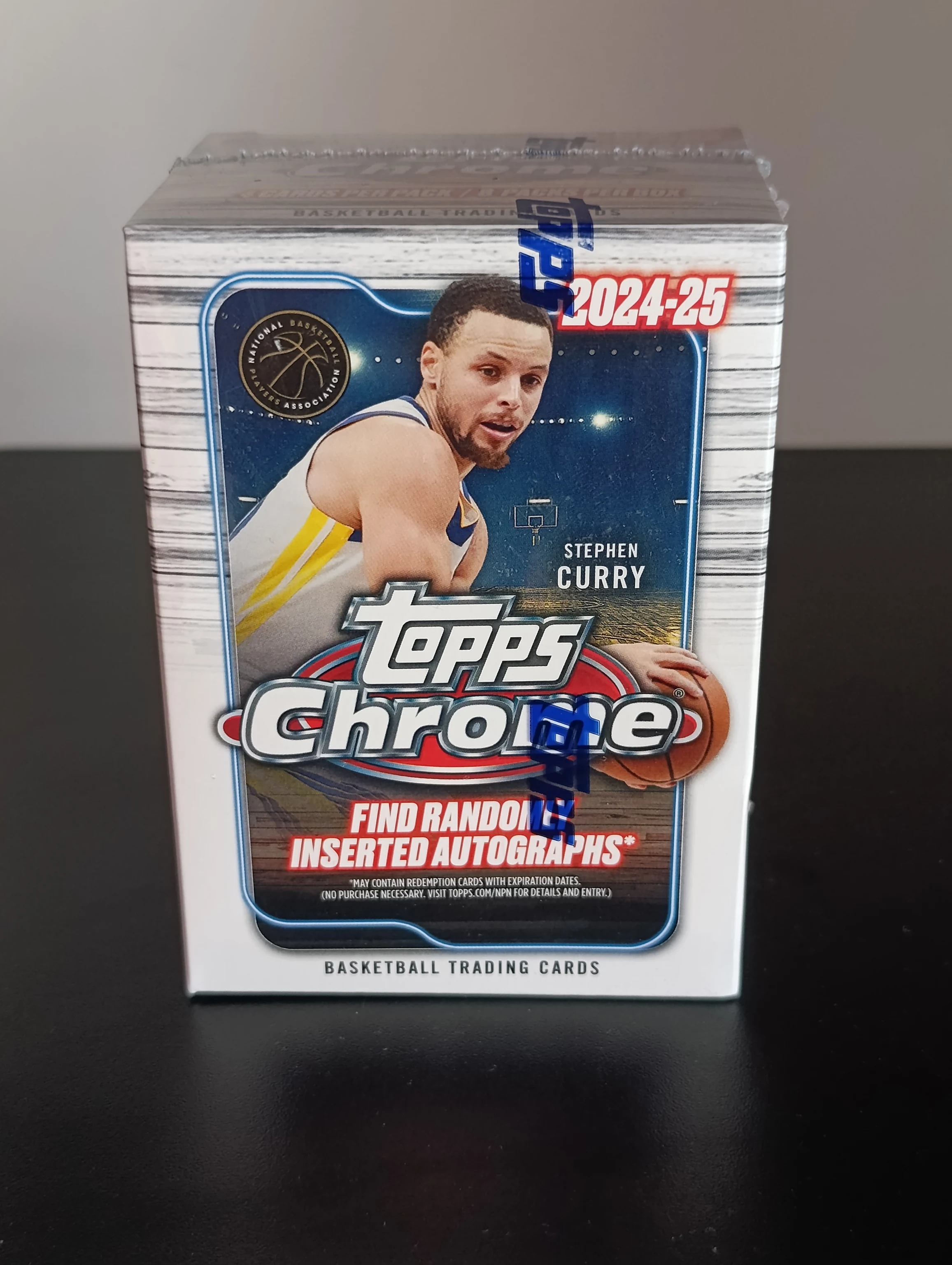 24-25 Basketball Topps Chrome Blaster Box image 1