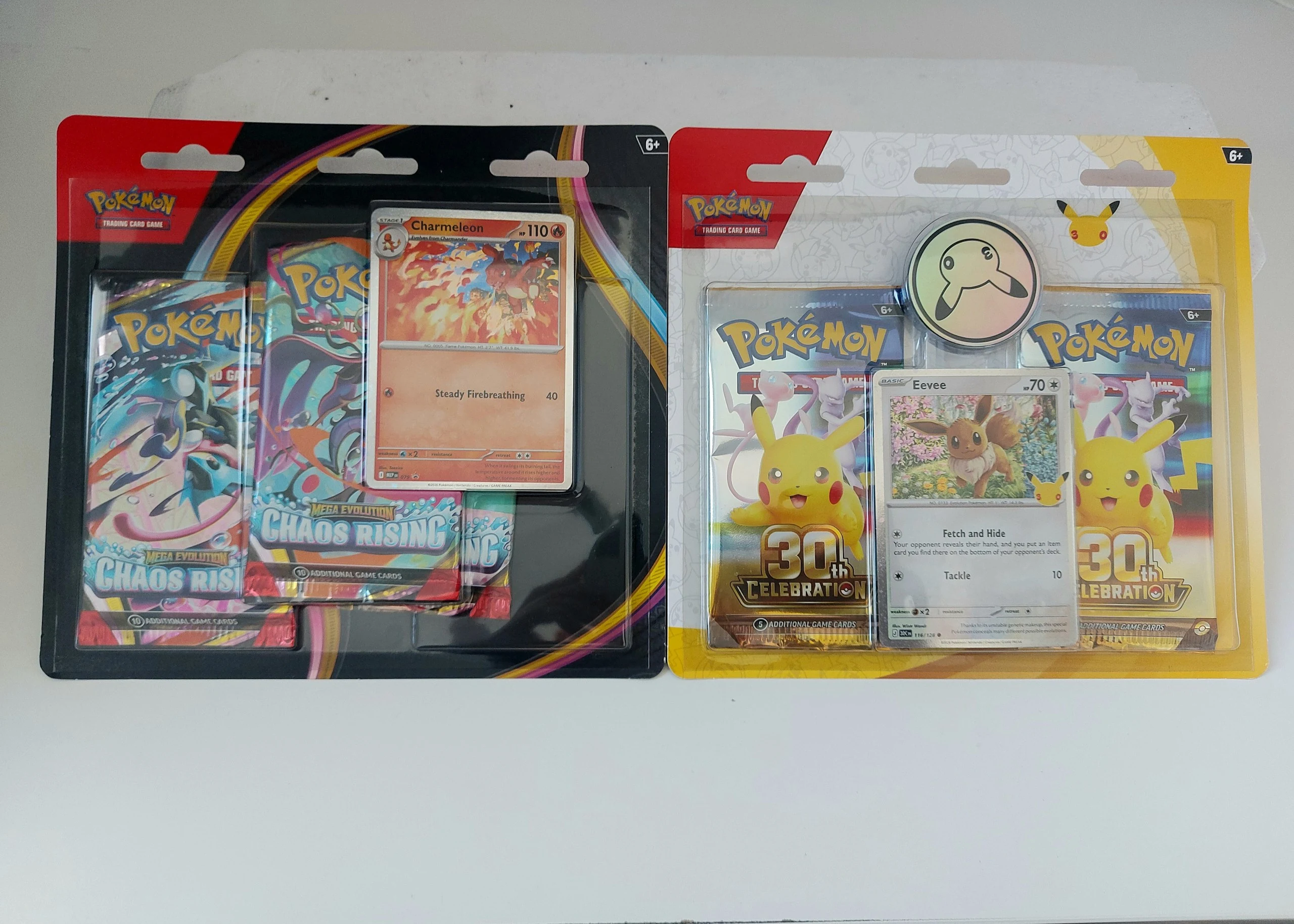 🔥 30th Celebration Blisteeeeeer! 2 pack blister + chaos rising 3pack blister image 1